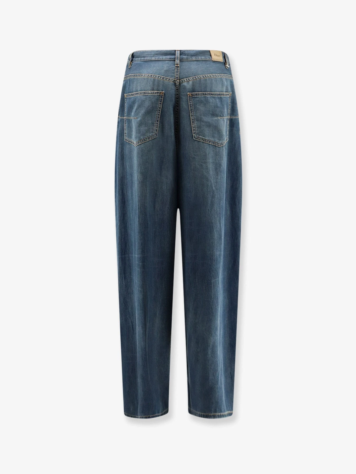 Light Denim Jeans with Vintage effect.webp