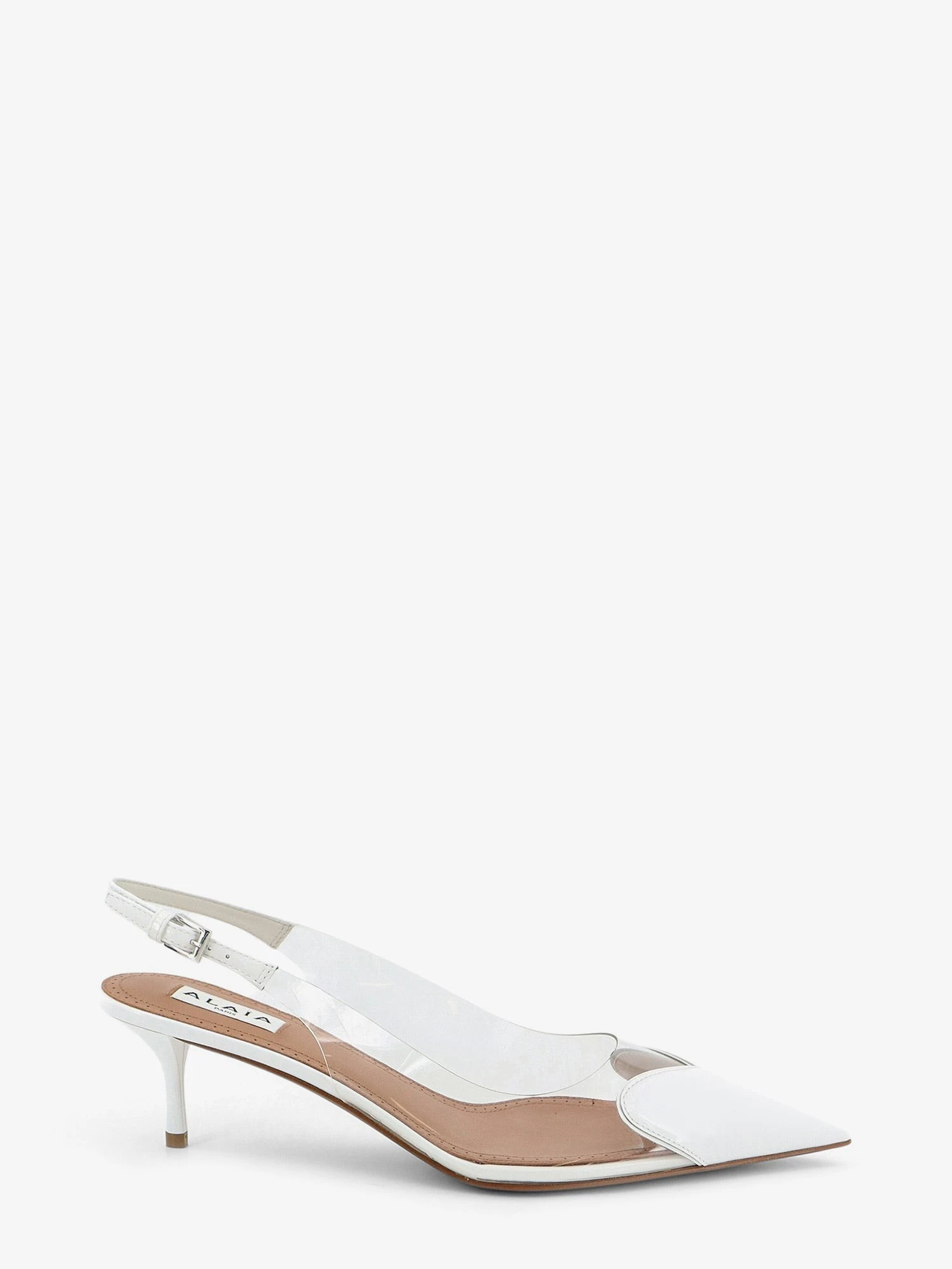 Le Coeur Slingback PVC and leather pumps.webp