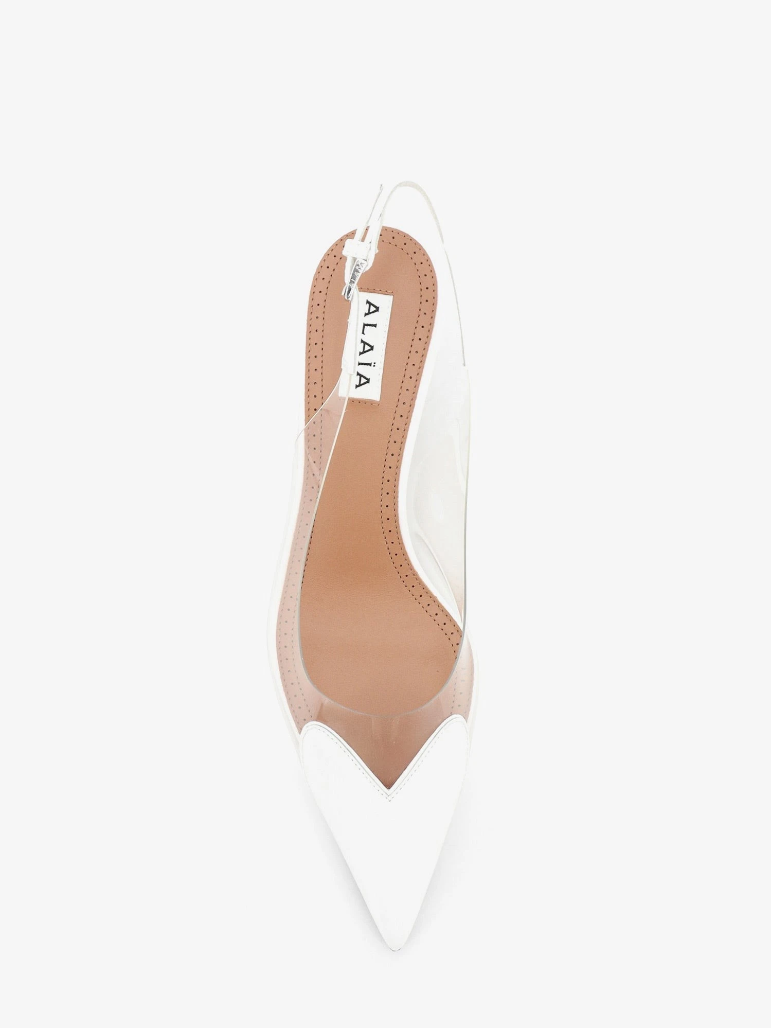 Le Coeur Slingback PVC and leather pumps.webp