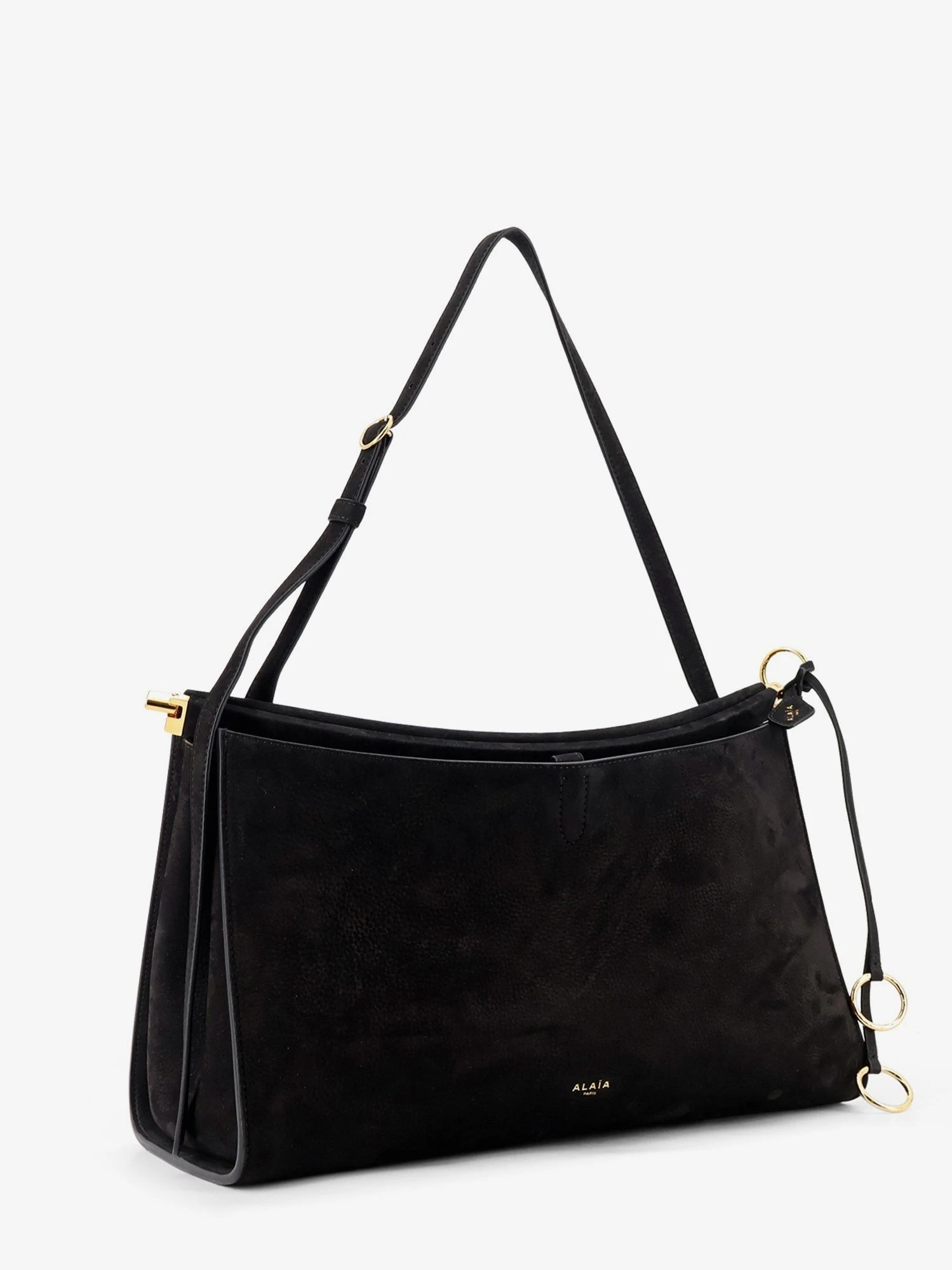 Le Click Pocket 35 nabuk shoulder bag.webp