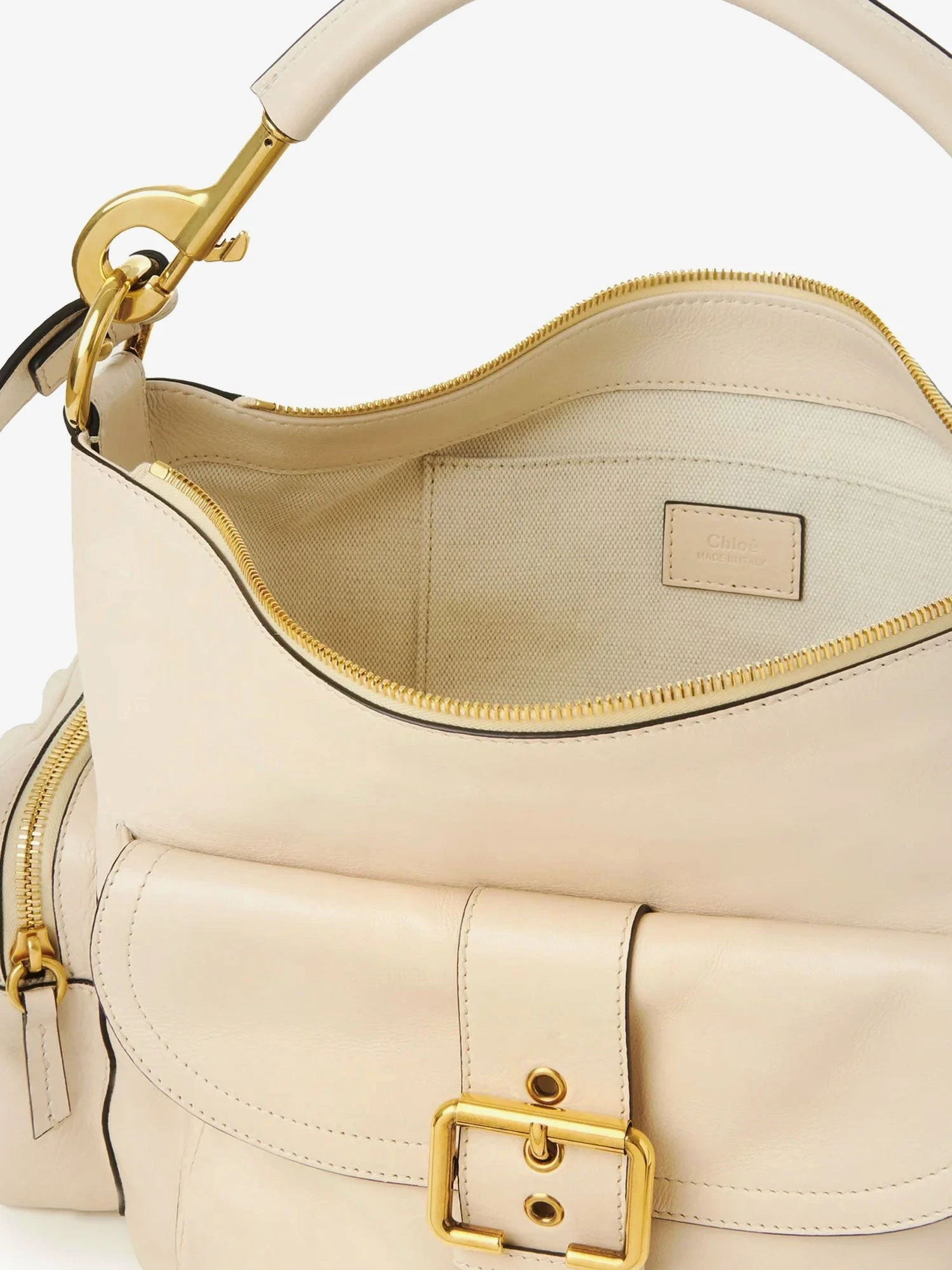 Medium Double Carry leather shoulder bag.webp