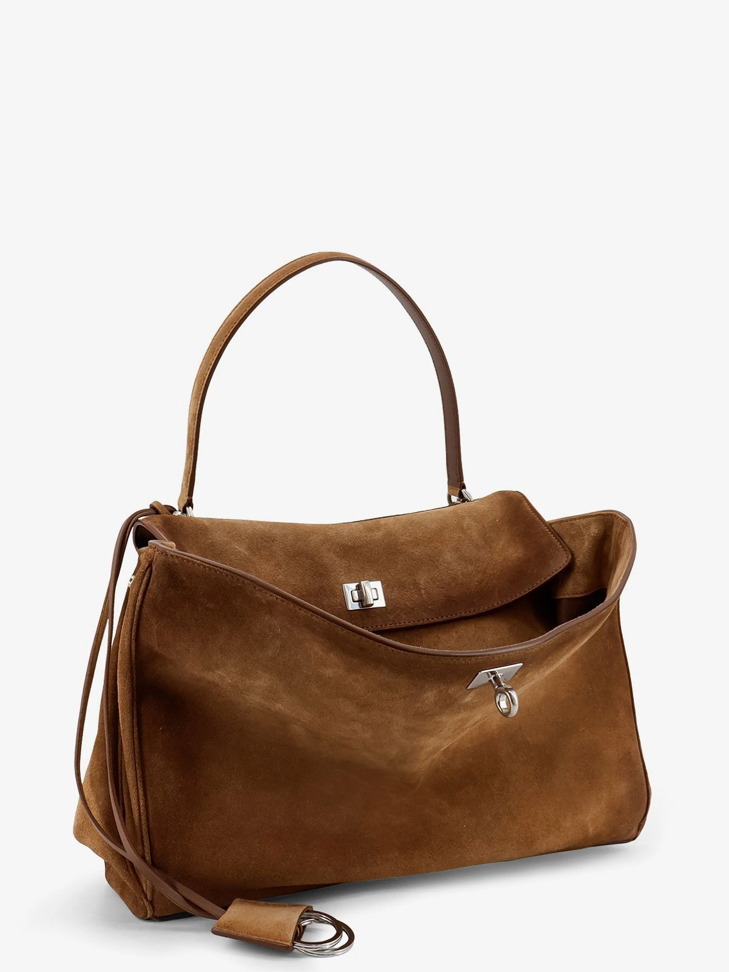 Rodeo M suede shoulder bag.webp