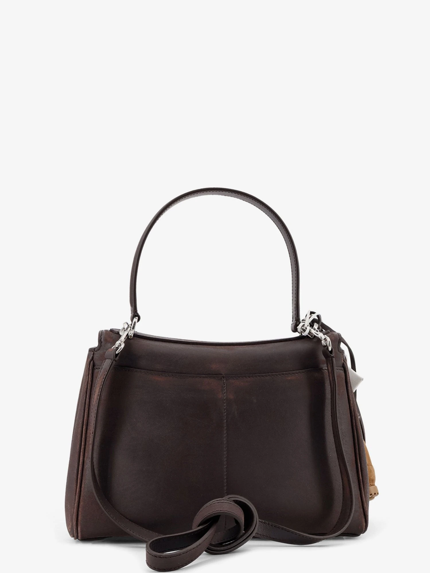 Rodeo S leather crossbody bag with vintage motif.webp