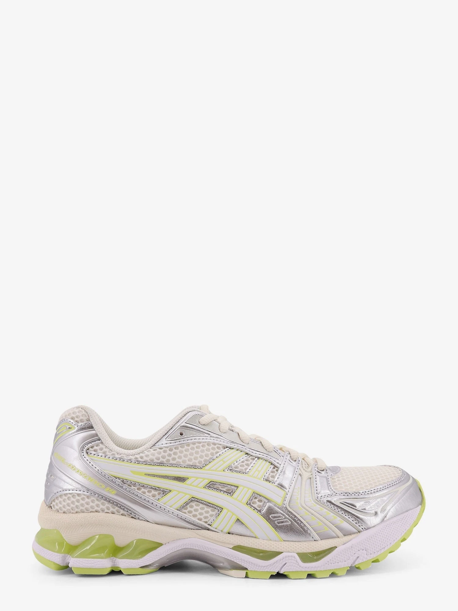 Gel-Kayano 14 mesh sneakers with contrasting profiles.webp