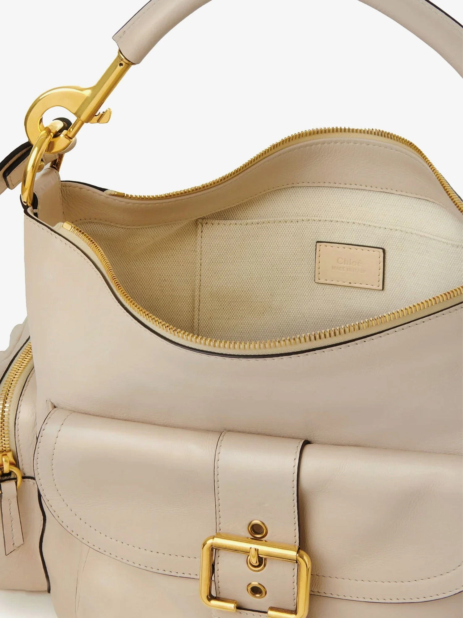 Medium Double Carry leather shoulder bag.webp