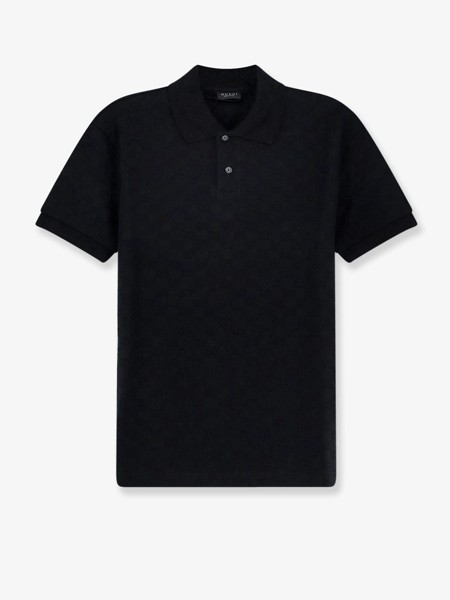 GG viscose blend polo shirt.webp