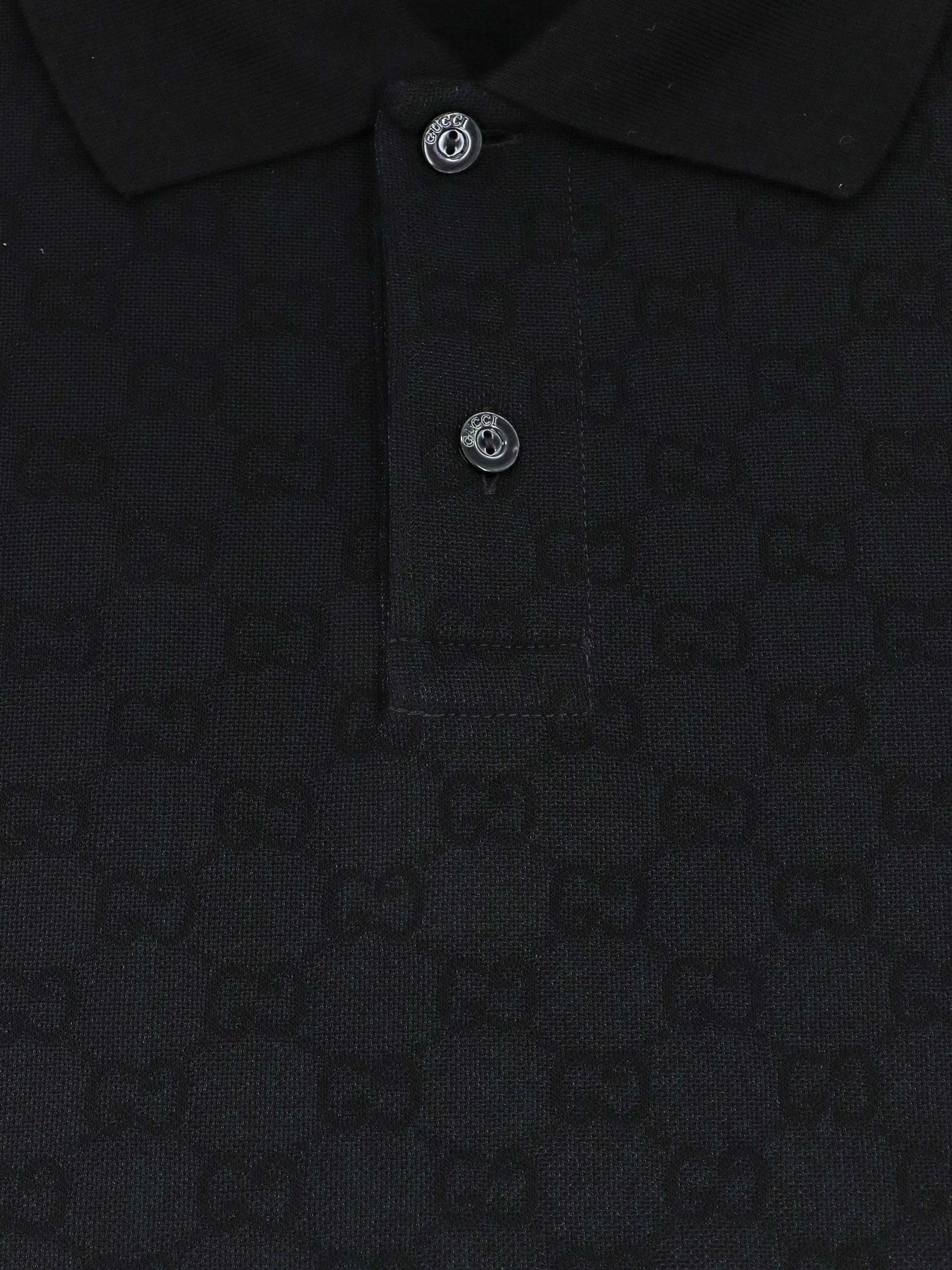 GG viscose blend polo shirt.webp