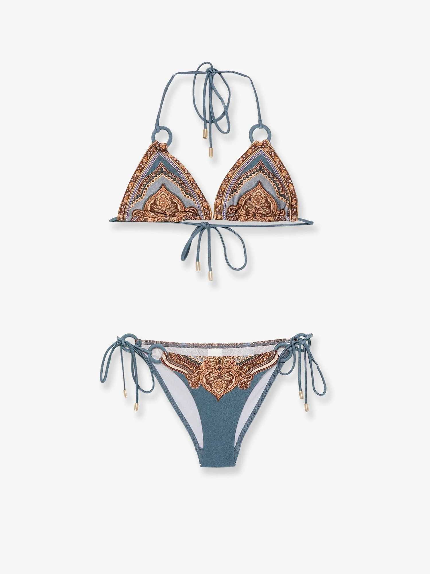 Mahon nylon bikini with paisley print.webp