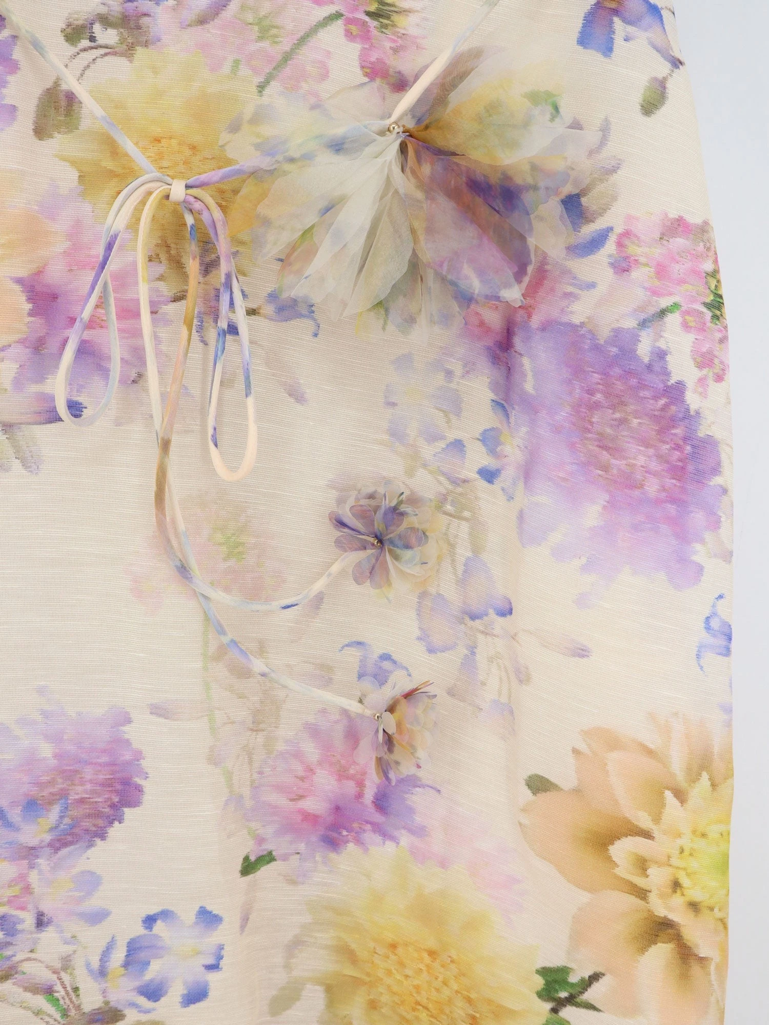 Luna silk and linen blend midi dress.webp