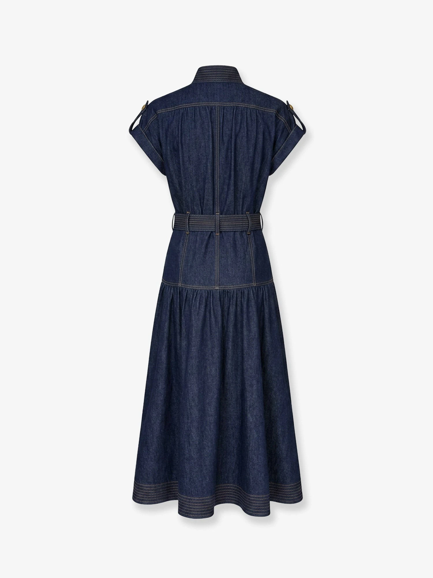 Long denim dress.webp