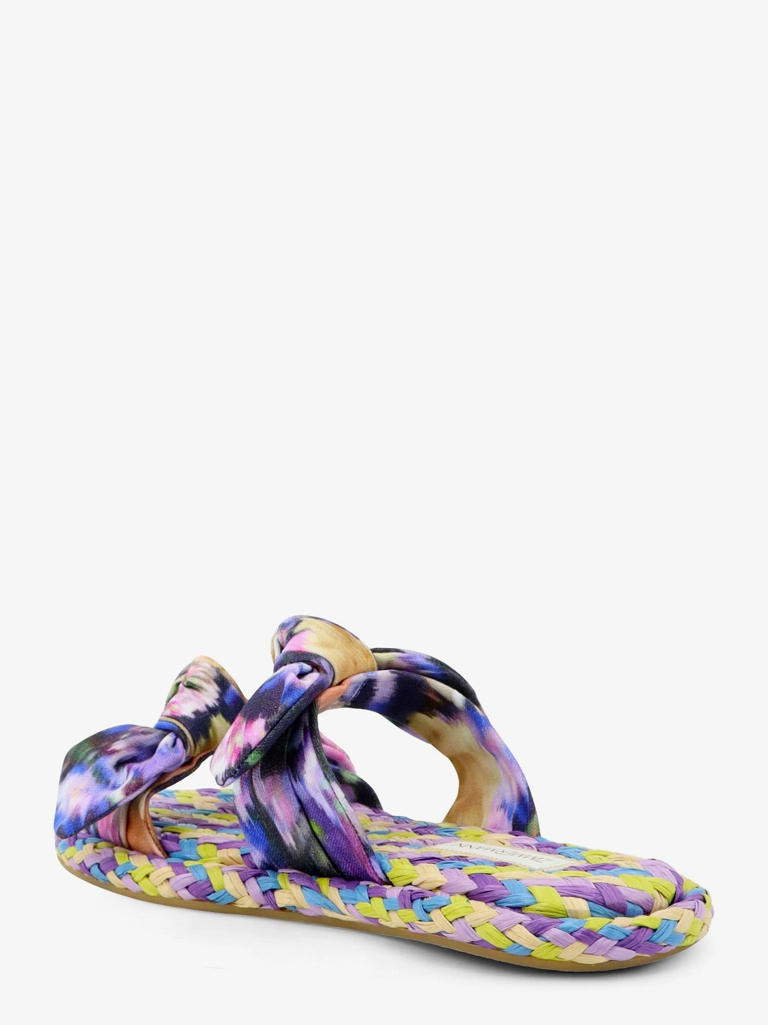 Carousel multicolored raffia sandals.webp