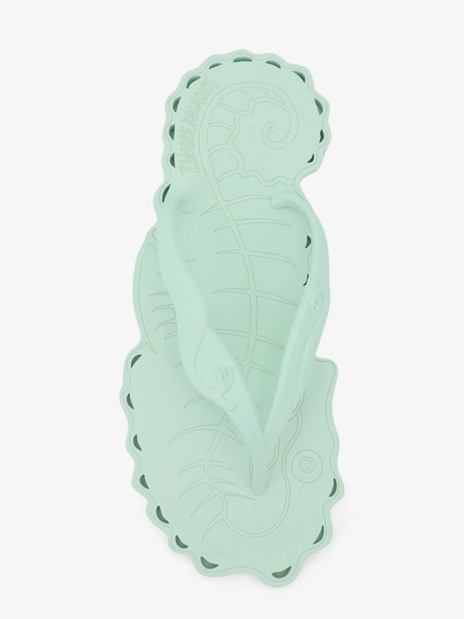 Seafoam Thong rubber sandals.webp