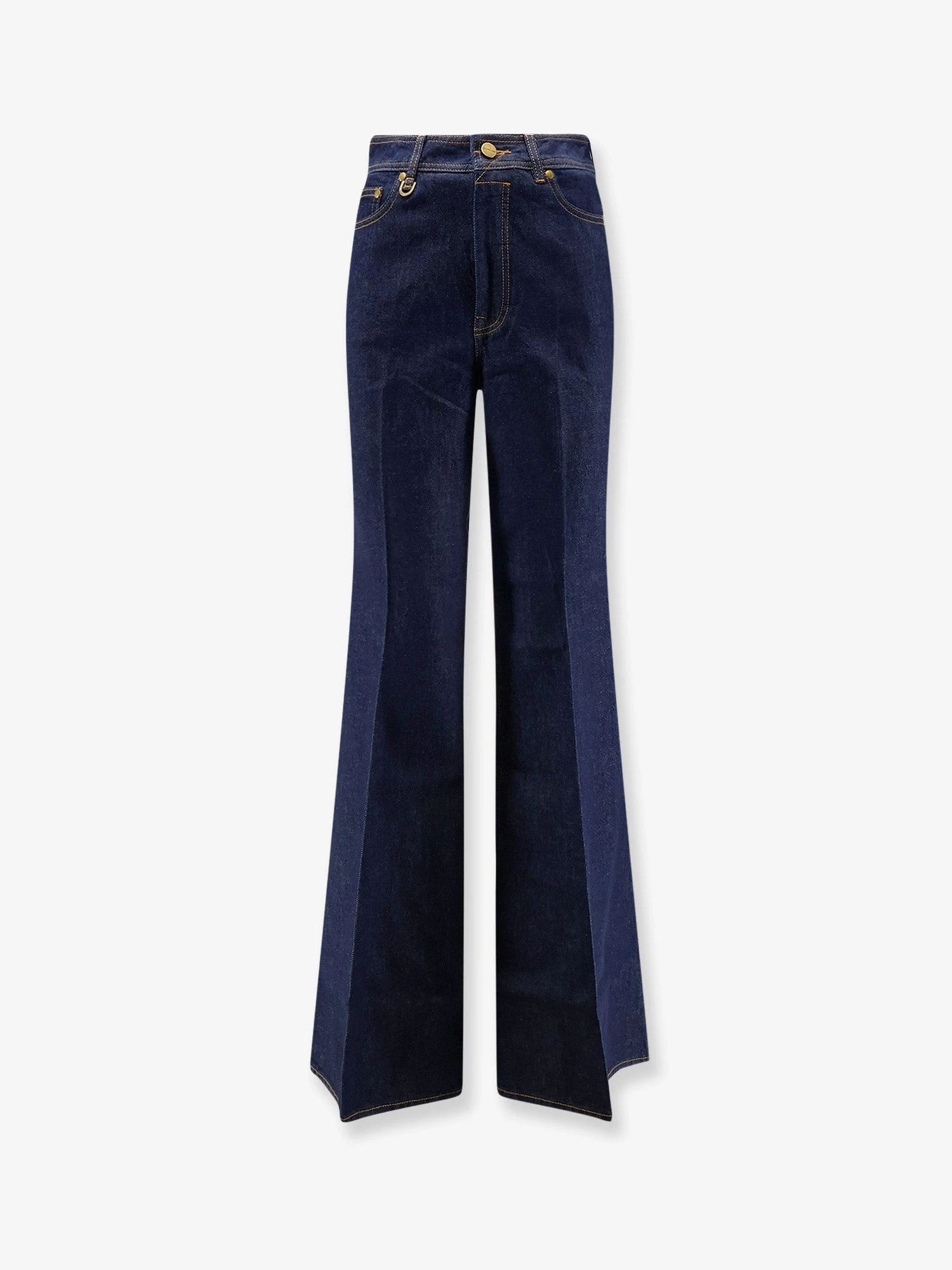 Cotton Denim Flare Jeans.webp