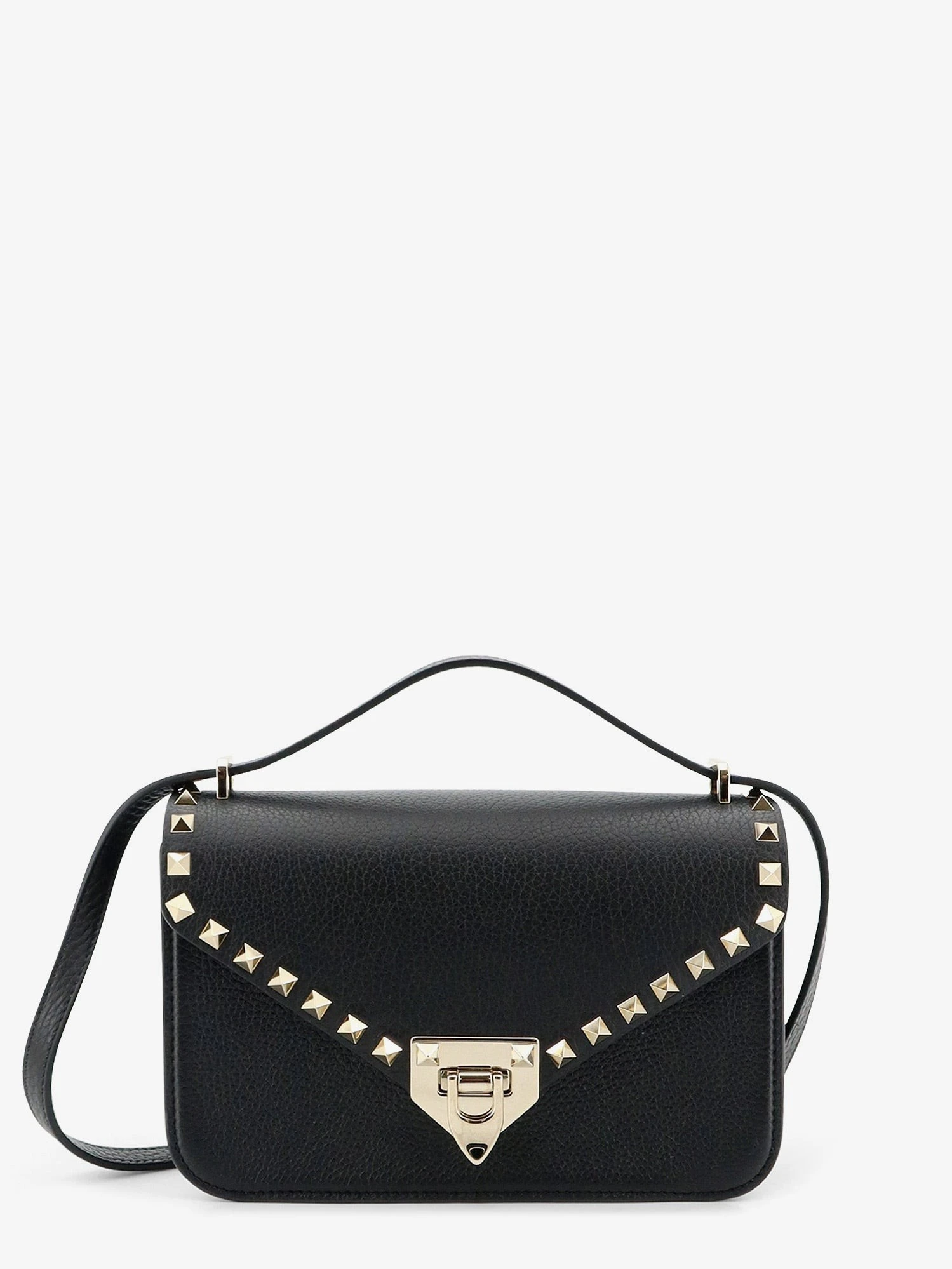 Rockstud leather crossbody bag with stud detail.webp