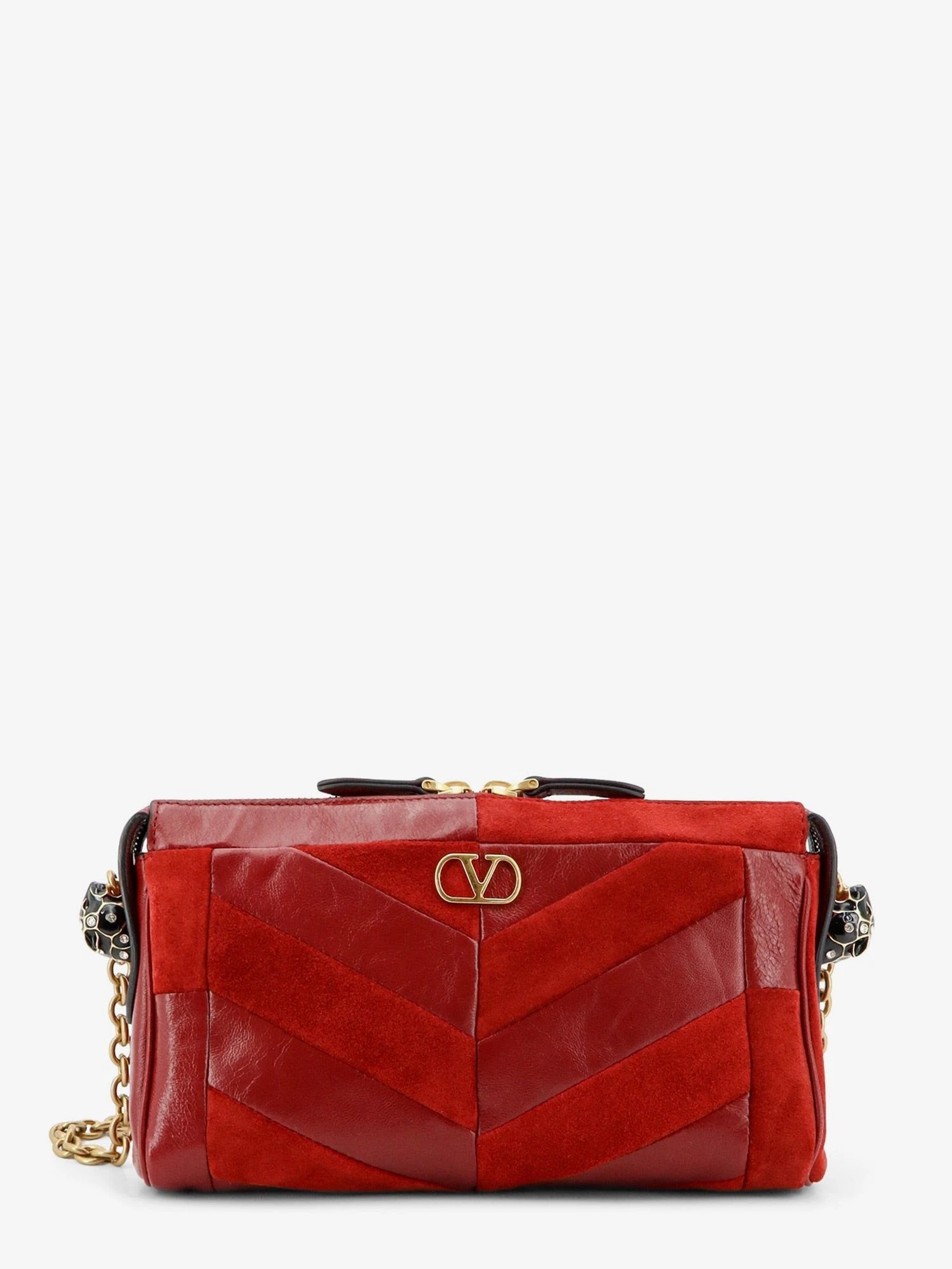 Panthea suede and leather crossbody bag.webp