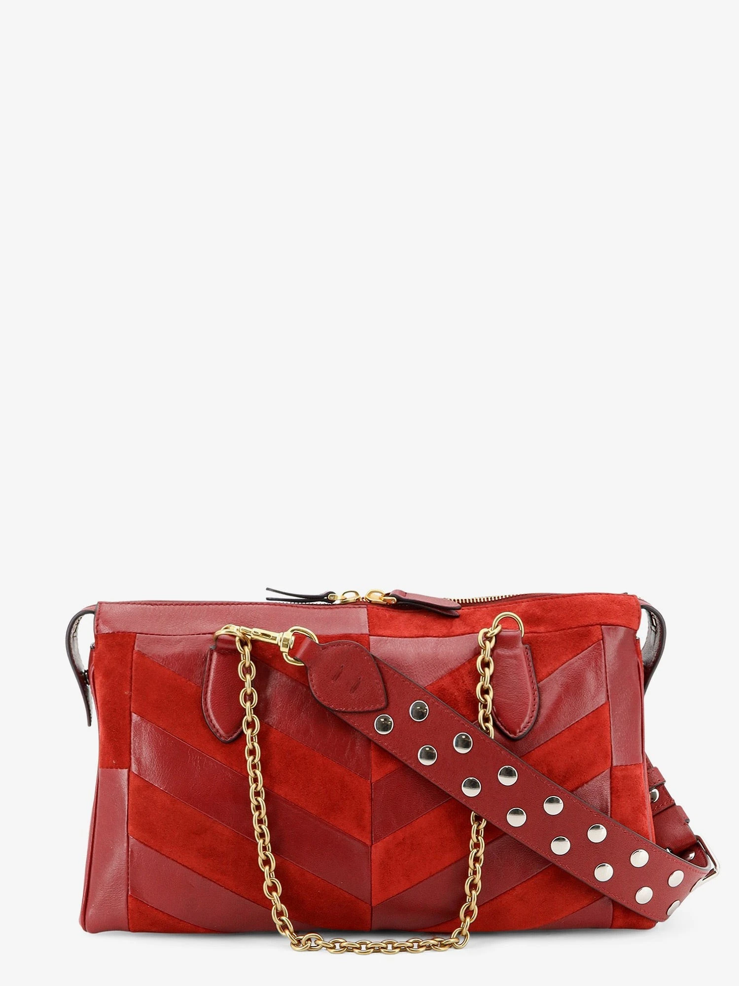Panthea suede and leather crossbody bag.webp