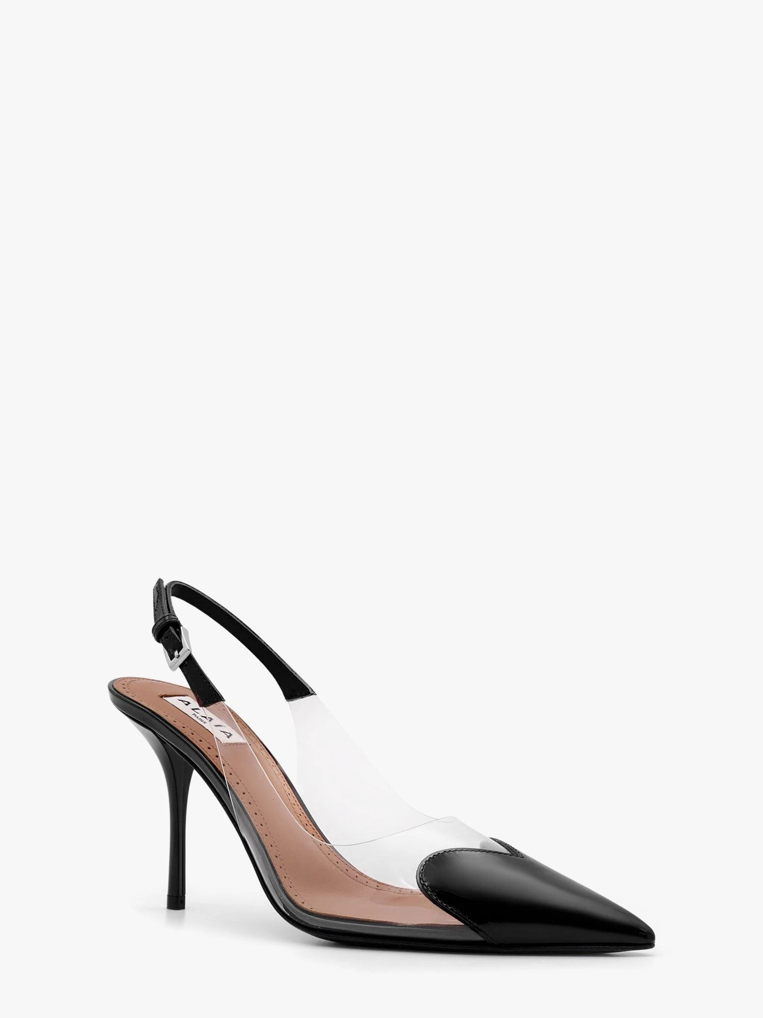 Le Coeur Slingback PVC and leather pumps.webp