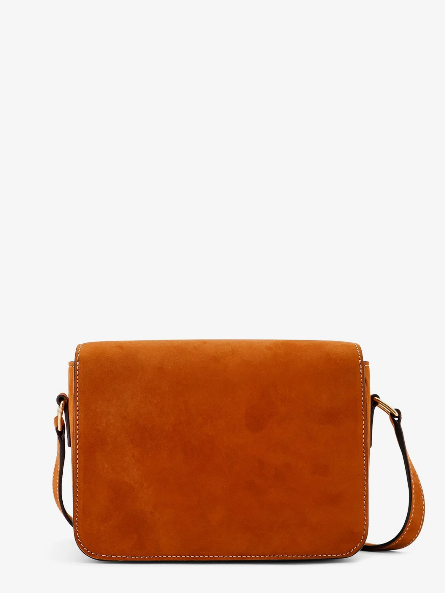 Teen Triomphe suede shoulder bag.webp