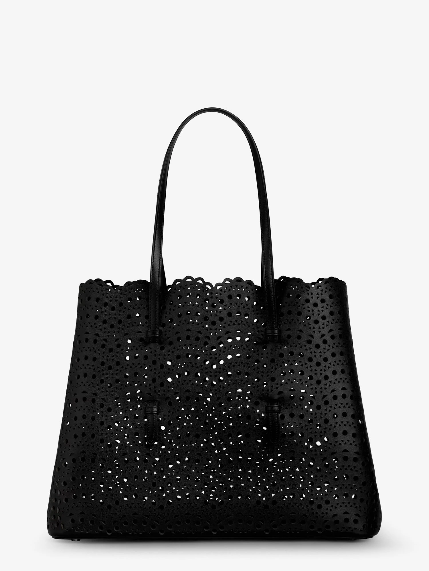 Mina 37 leather shoulder bag with Vienne motif.webp