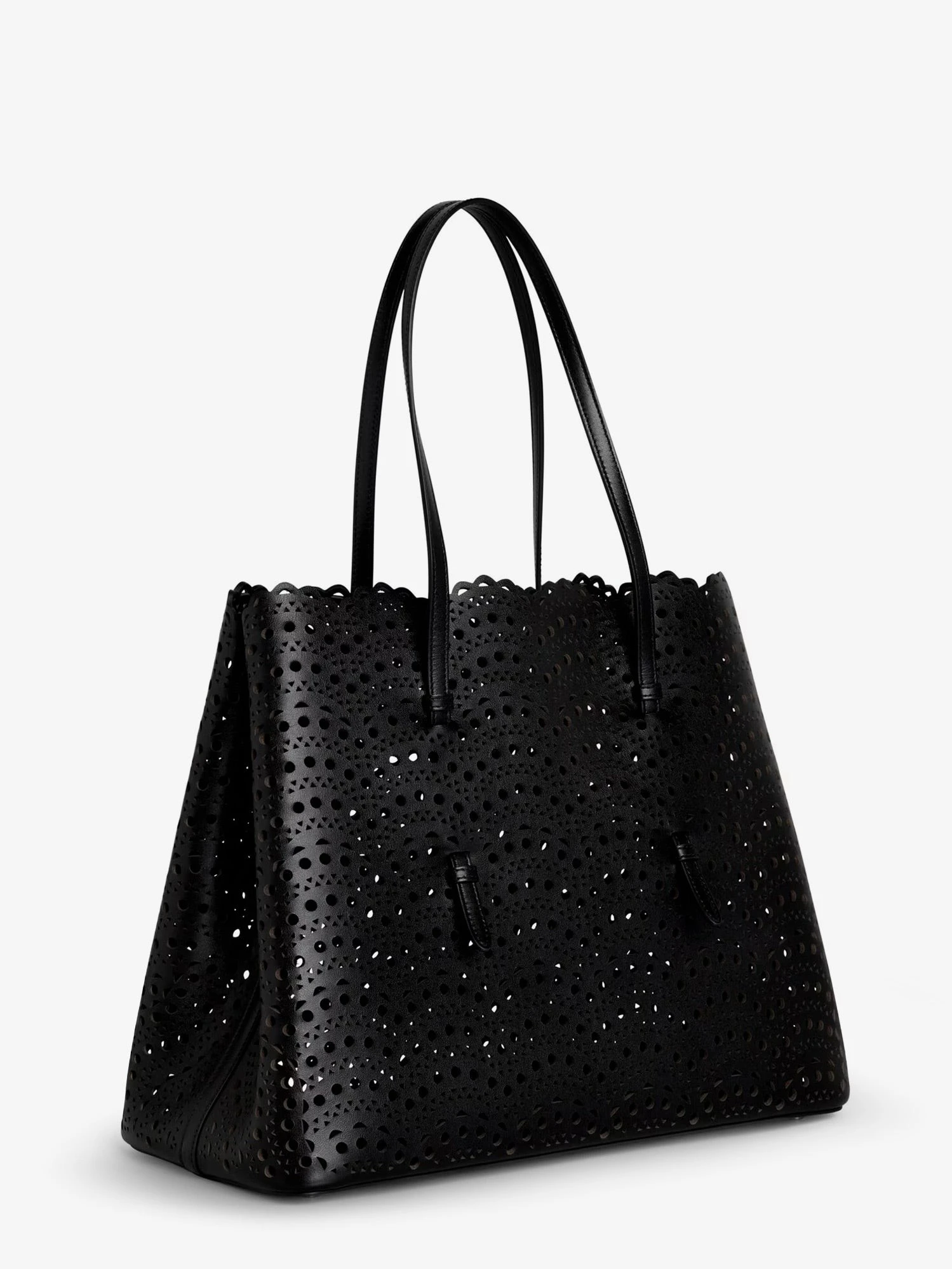 Mina 37 leather shoulder bag with Vienne motif.webp