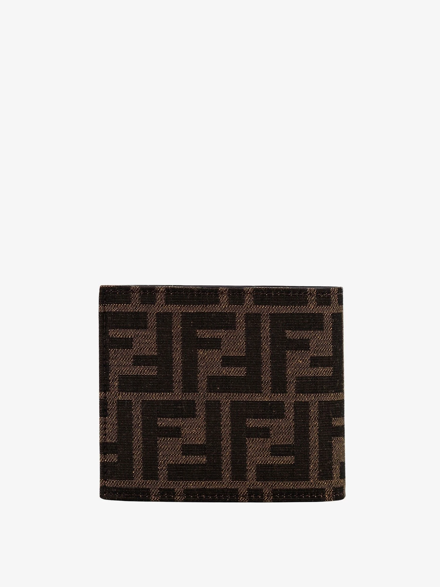 Bifold wallet in FF jacquard fabric.webp