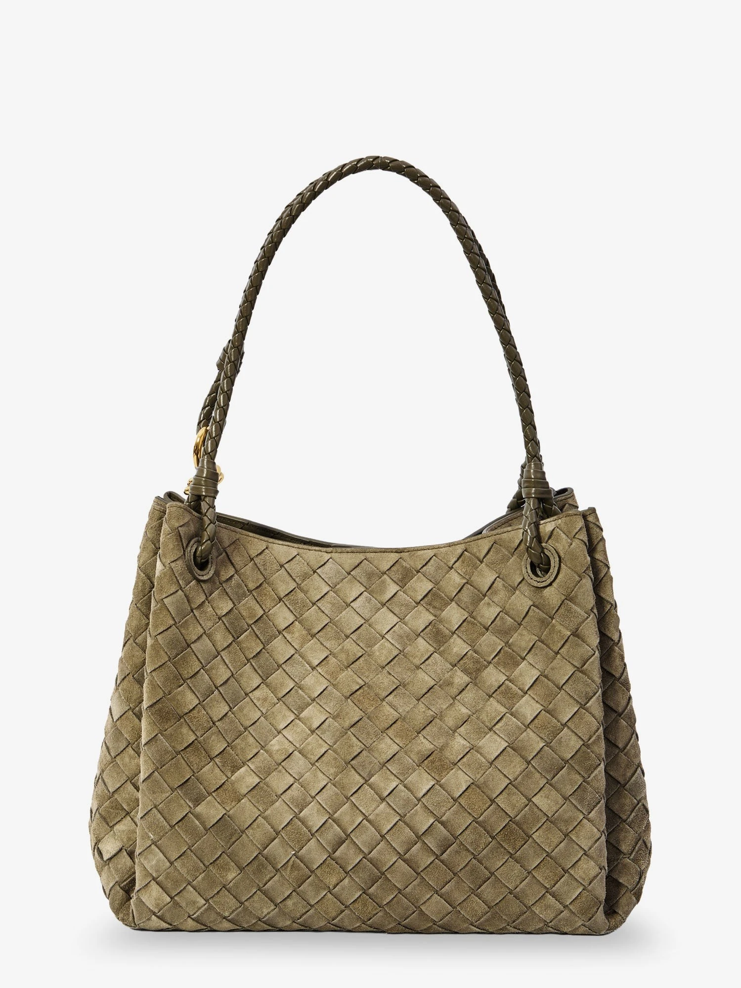 Parachute Large suede shoulder bag.webp