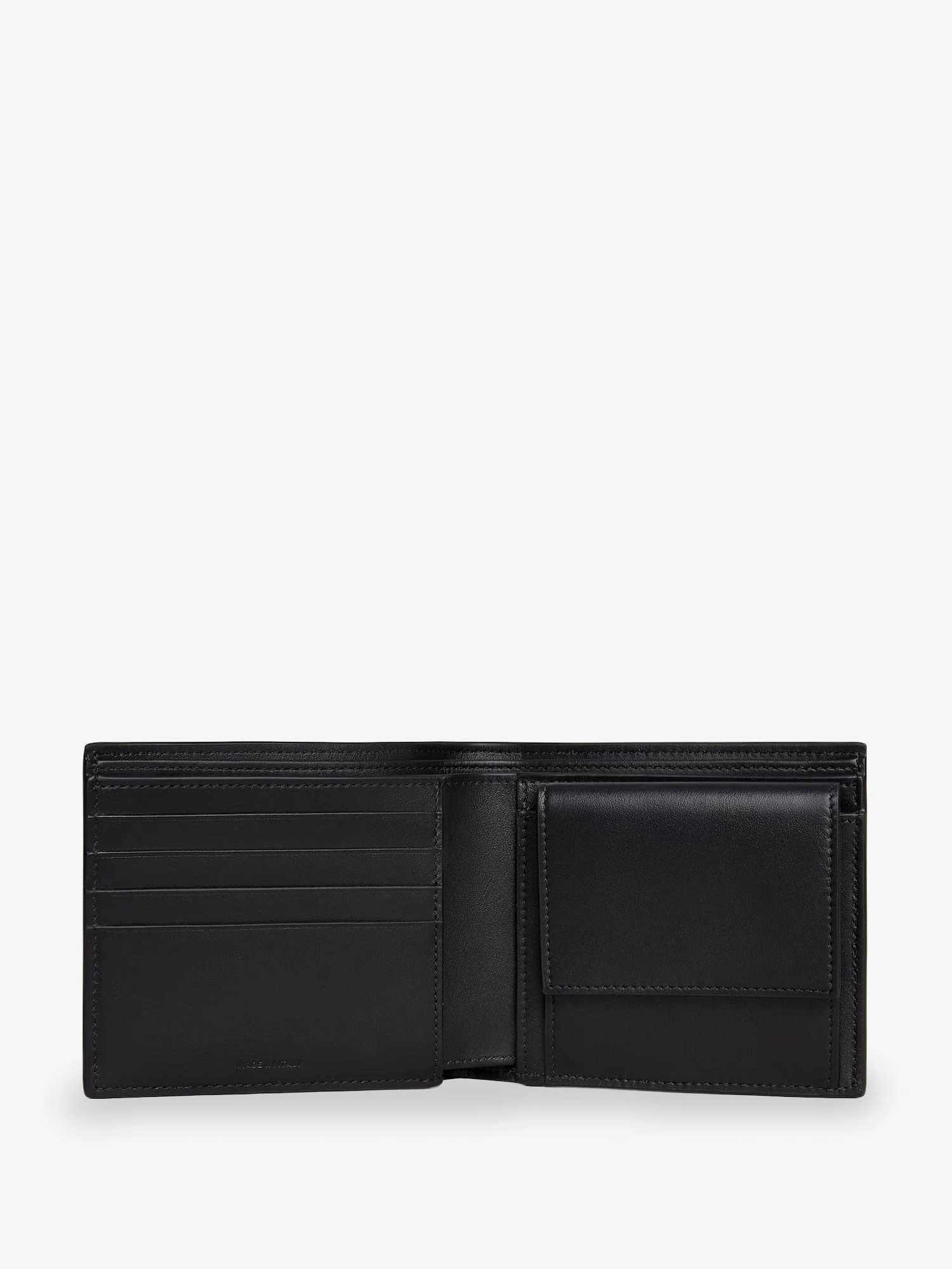 Leather Bi-Fold Wallet with Coin.webp