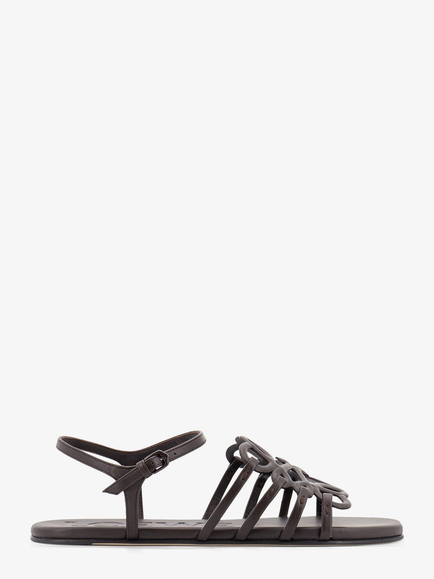 Paula's Ibiza -Petal leather sandals with Anagram logo on the front.webp