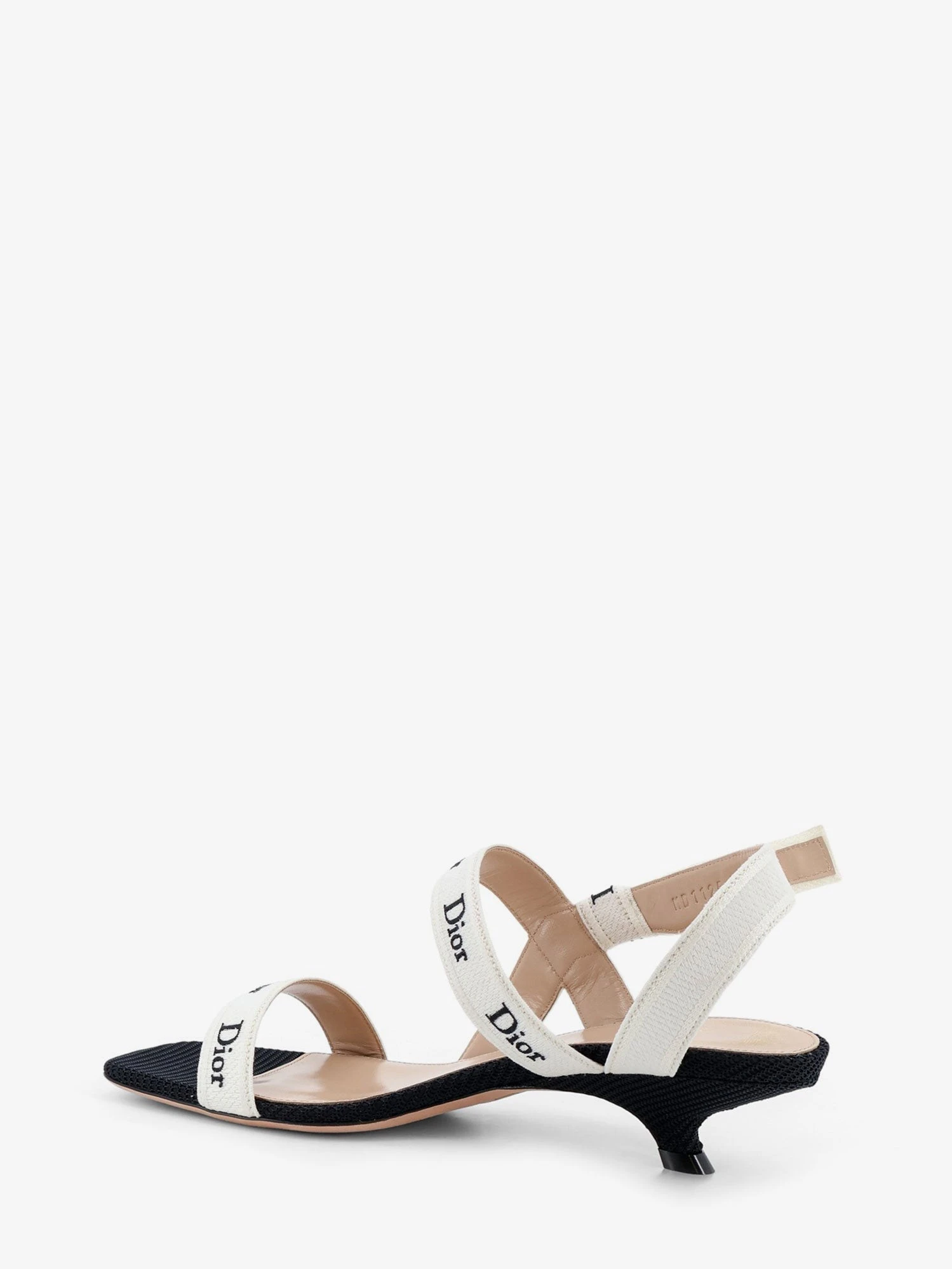 Embroidered canvas J'Adior sandals.webp