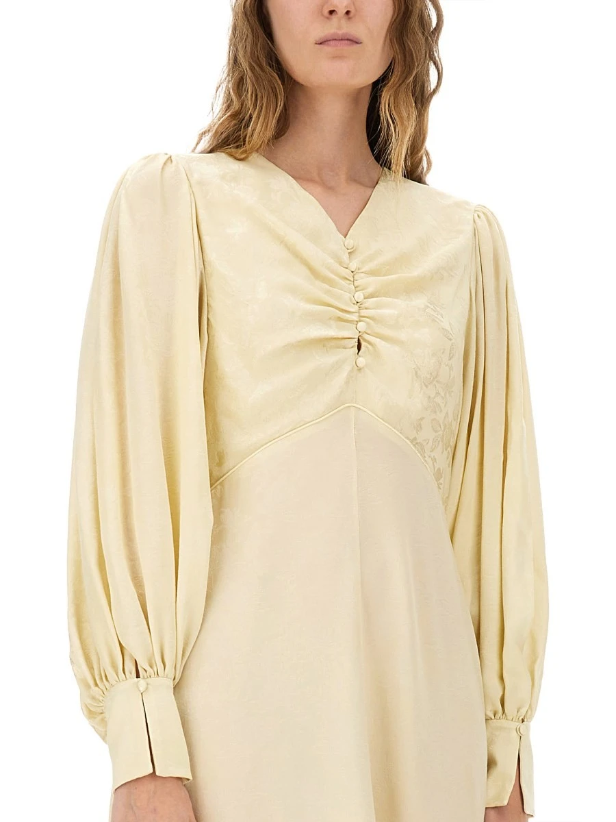 RUCHED SILK DRESS.webp