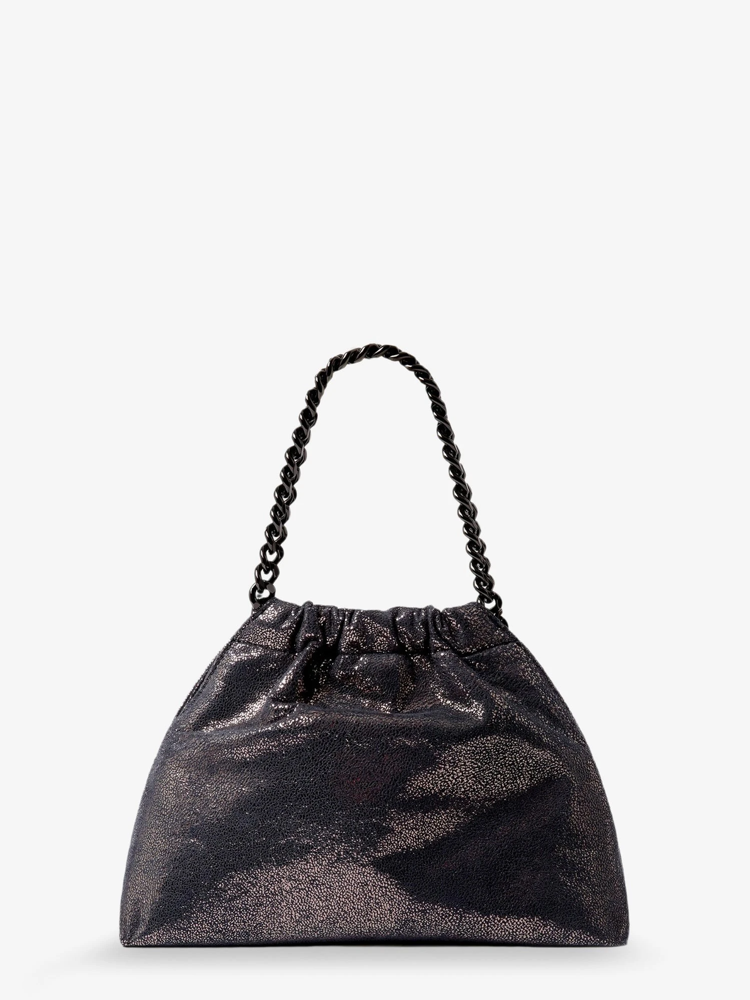 Falabella Eco Shiny Dotted Chamois Fabric Shoulder Bag.webp