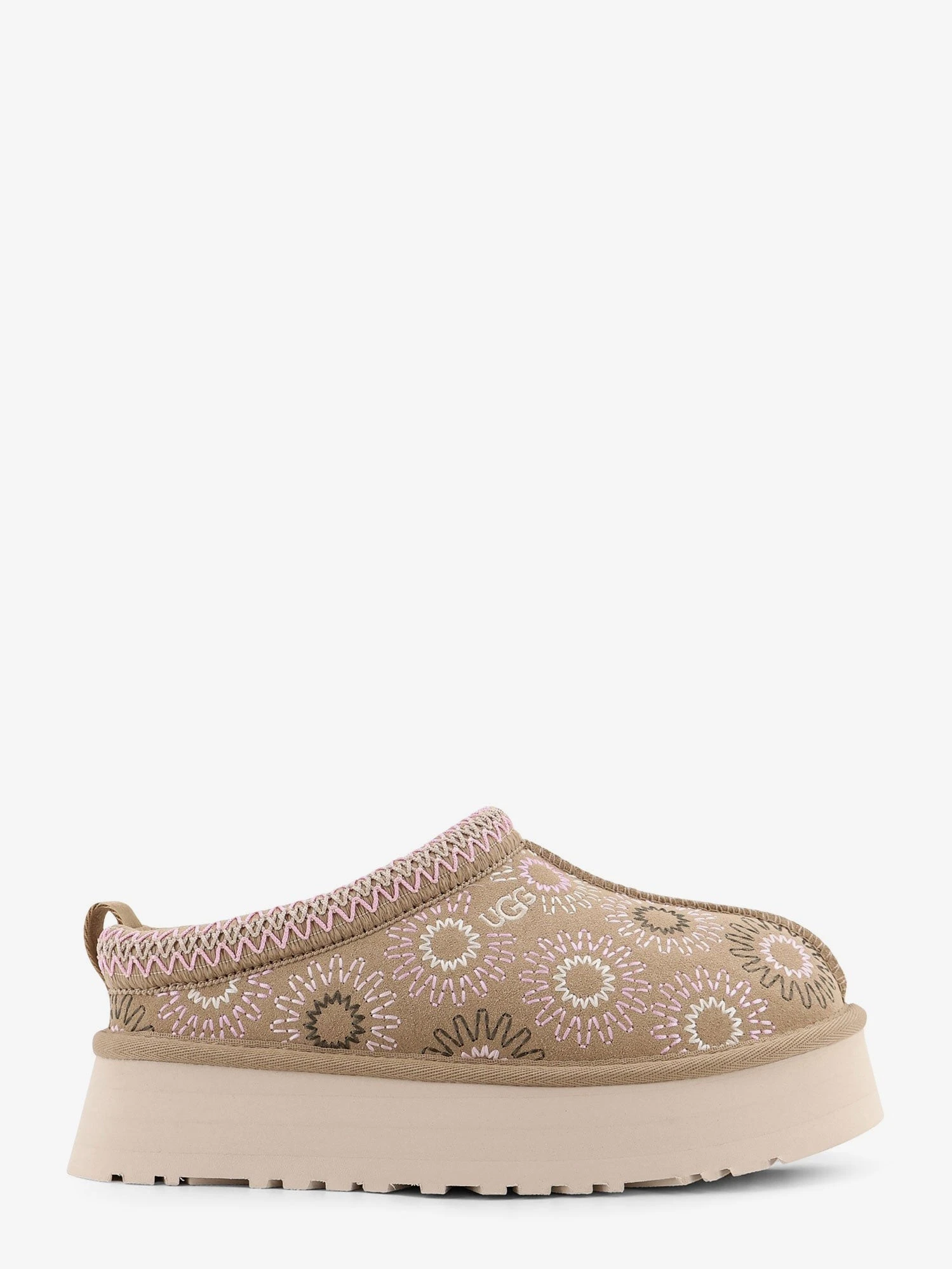 W Tazz suede sandals with multicolor embroidery.webp