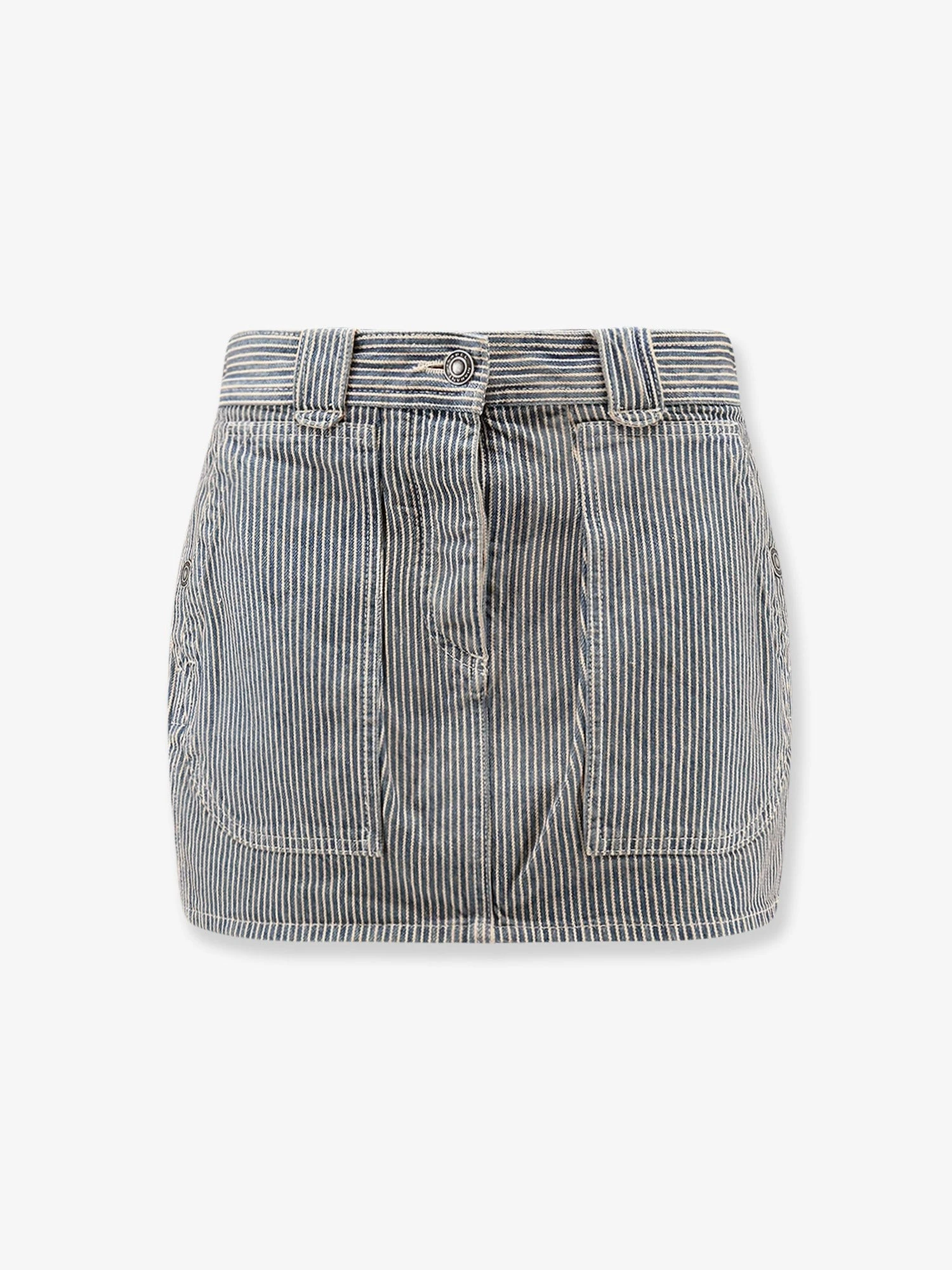 Estera cotton skirt with striped pattern.webp