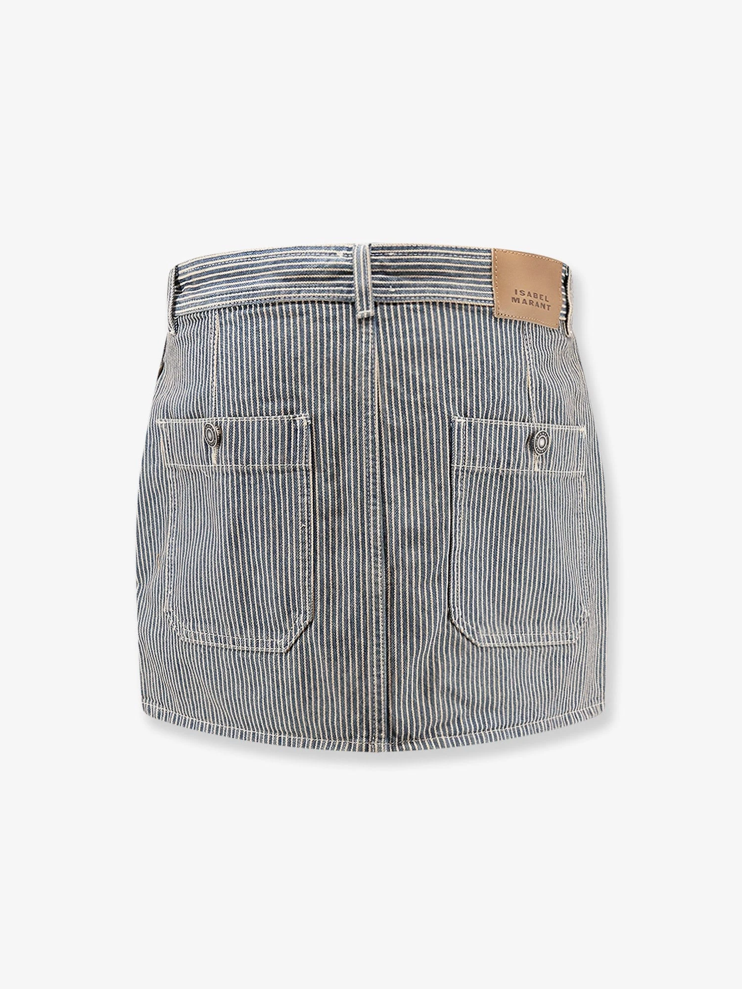 Estera cotton skirt with striped pattern.webp