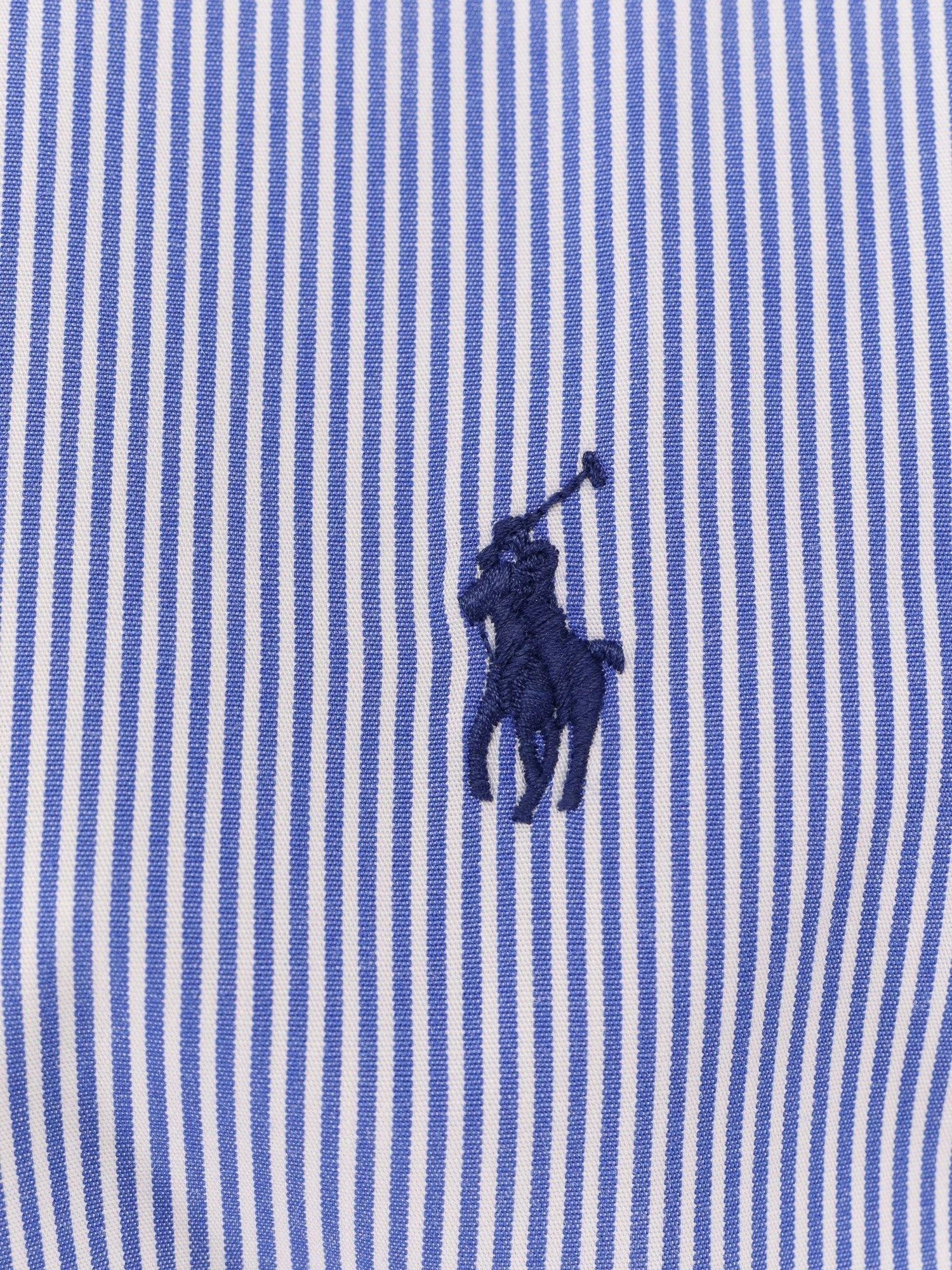 Striped stretch cotton shirt.webp