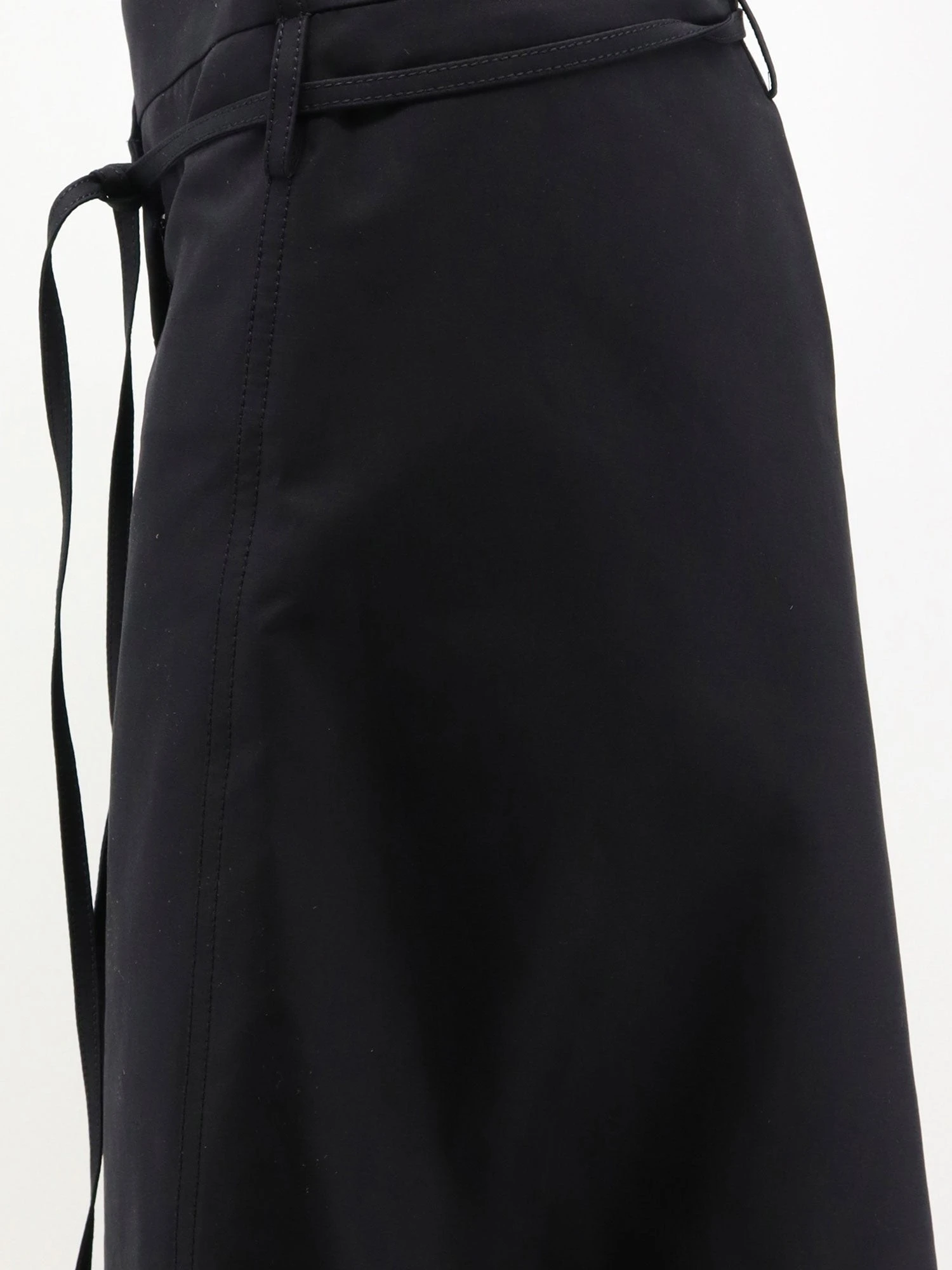 Compact cotton canvas skirt.webp