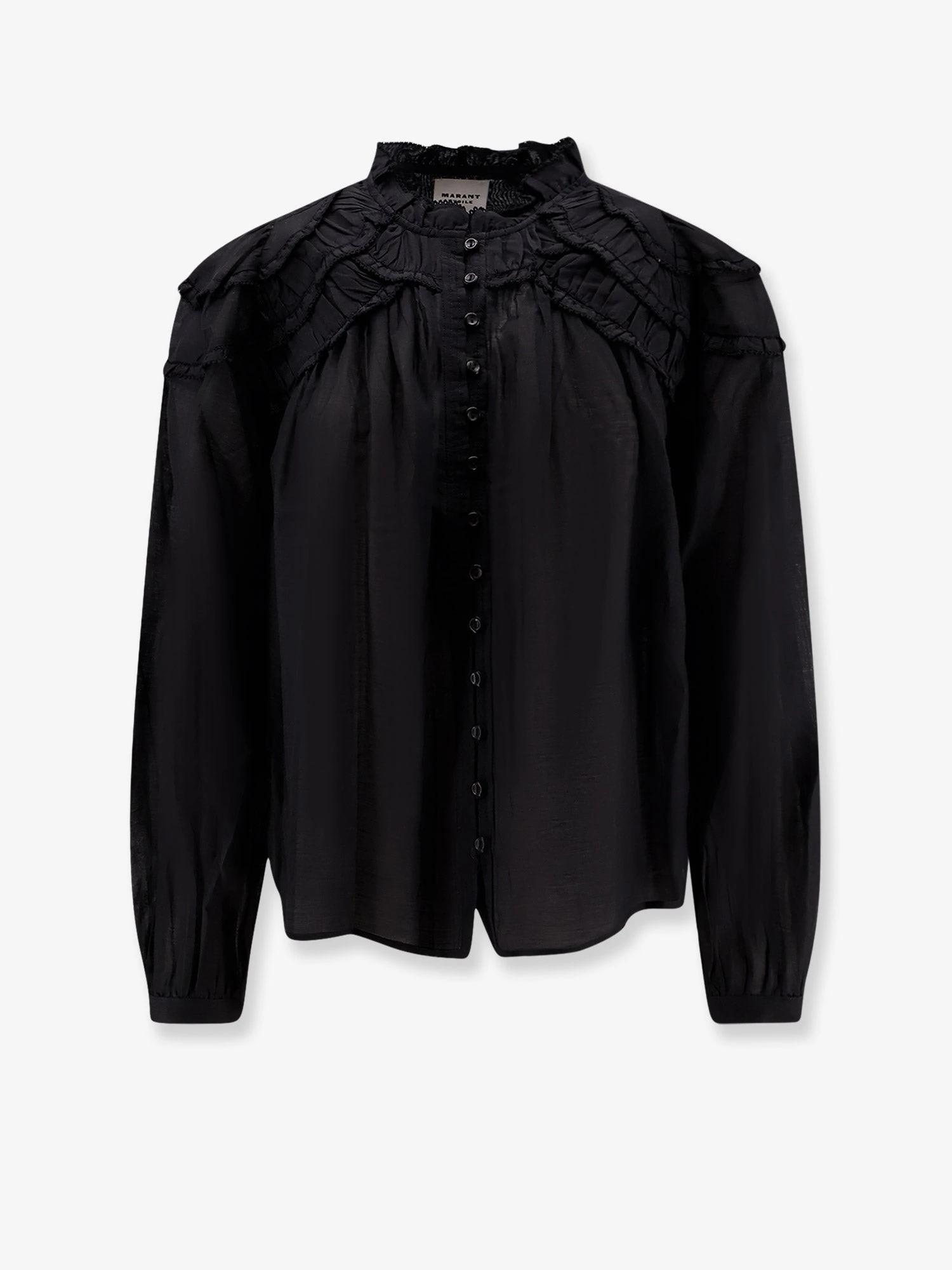 Christa cotton and viscose shirt.webp