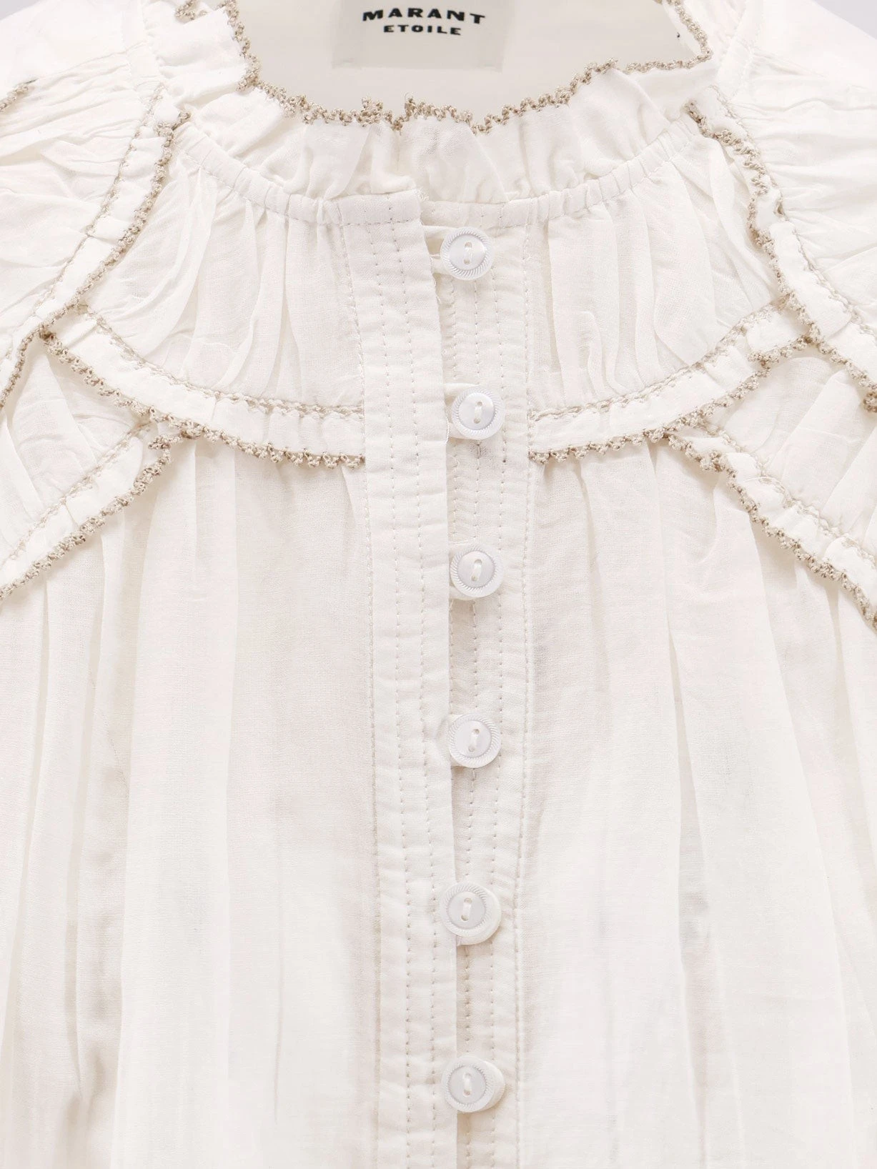 Christa cotton and viscose shirt.webp