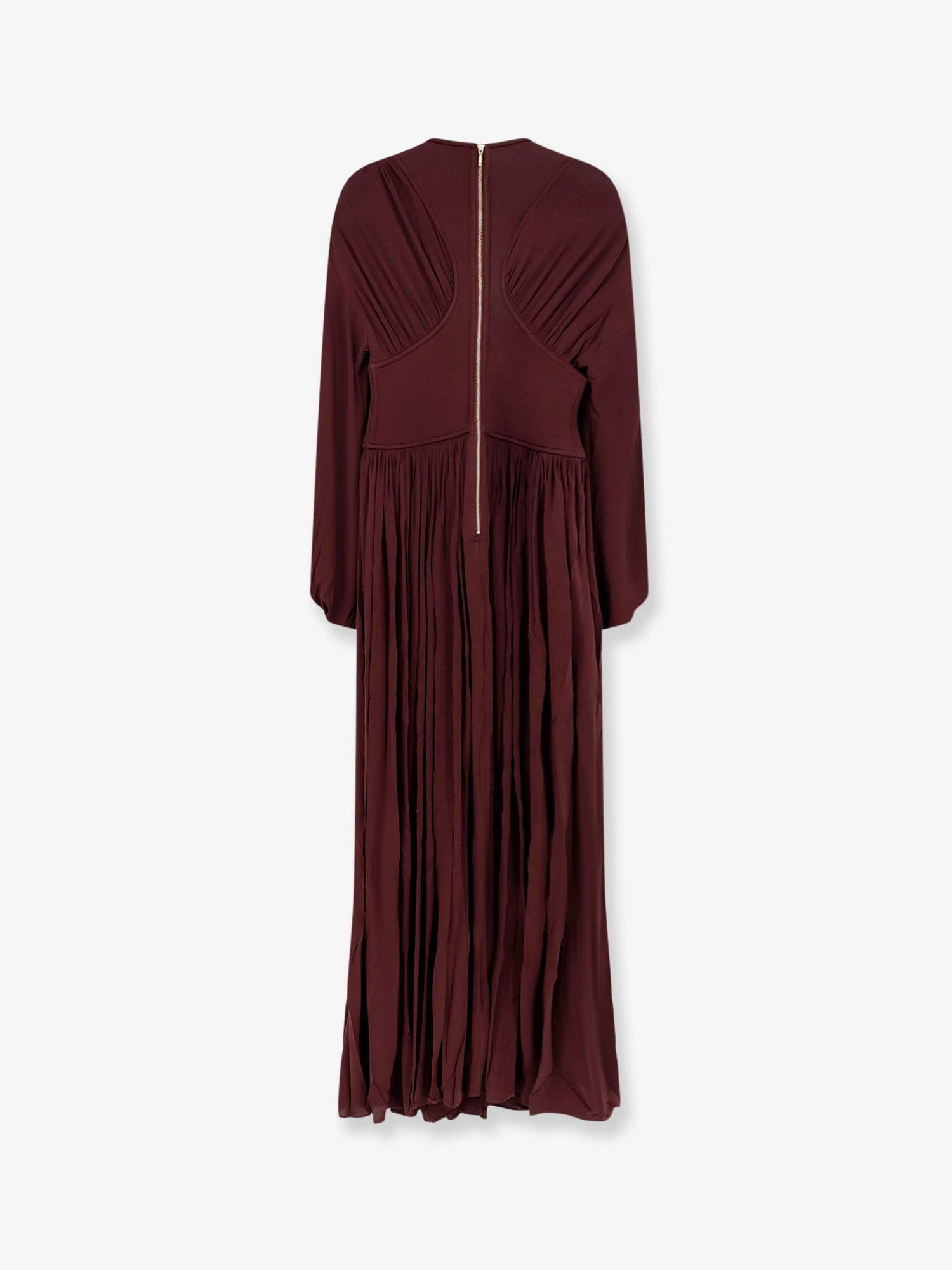 Luna Billow stretch viscose long dress.webp