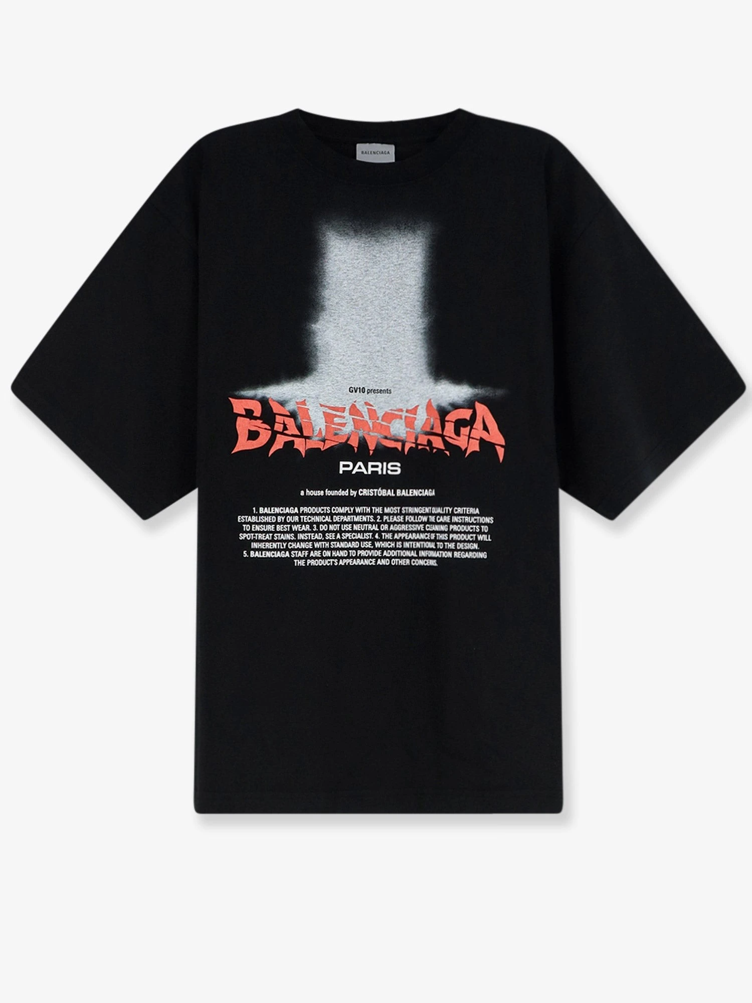 Cotton T-shirt with front logo print.webp