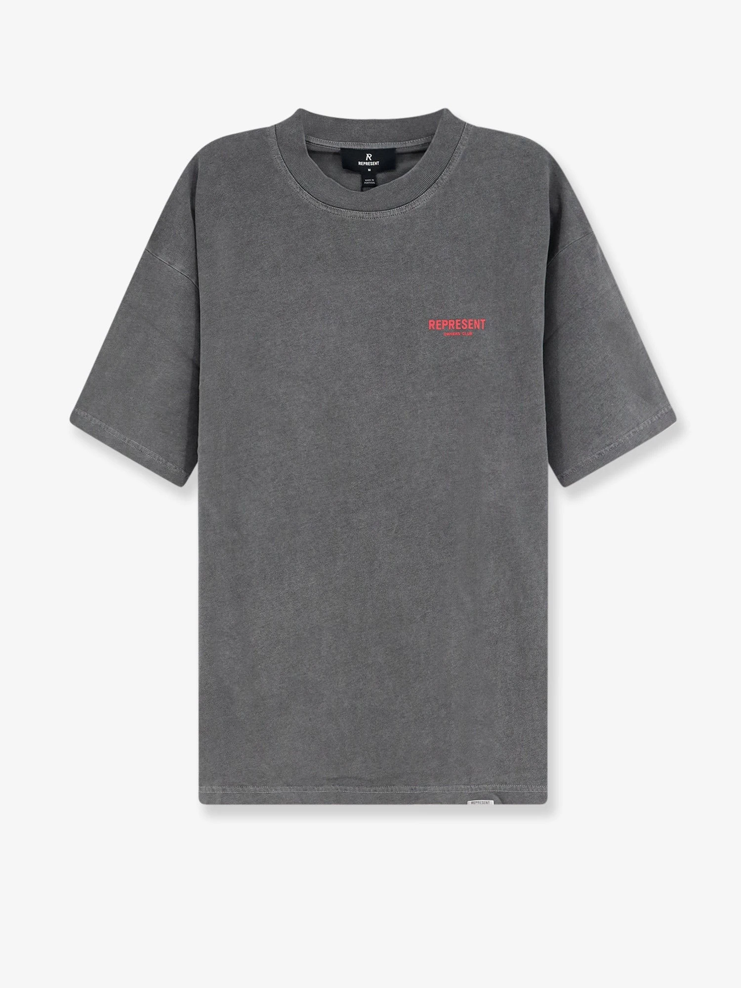 Cotton T-shirt with front print.webp
