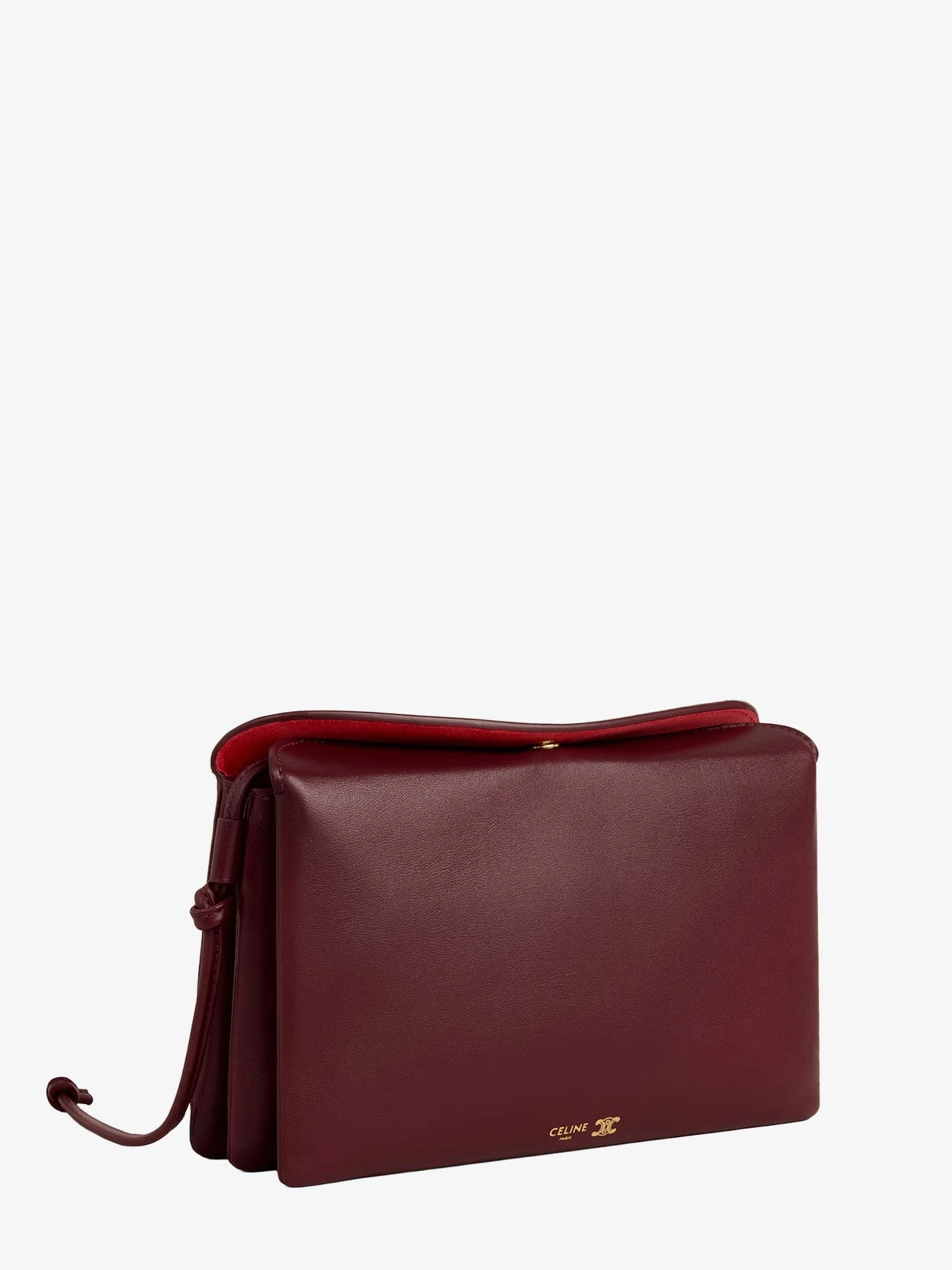 Trio leather crossbody bag.webp