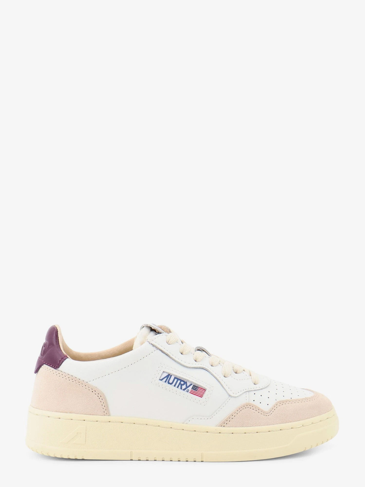 Medalist leather and suede sneakers.webp