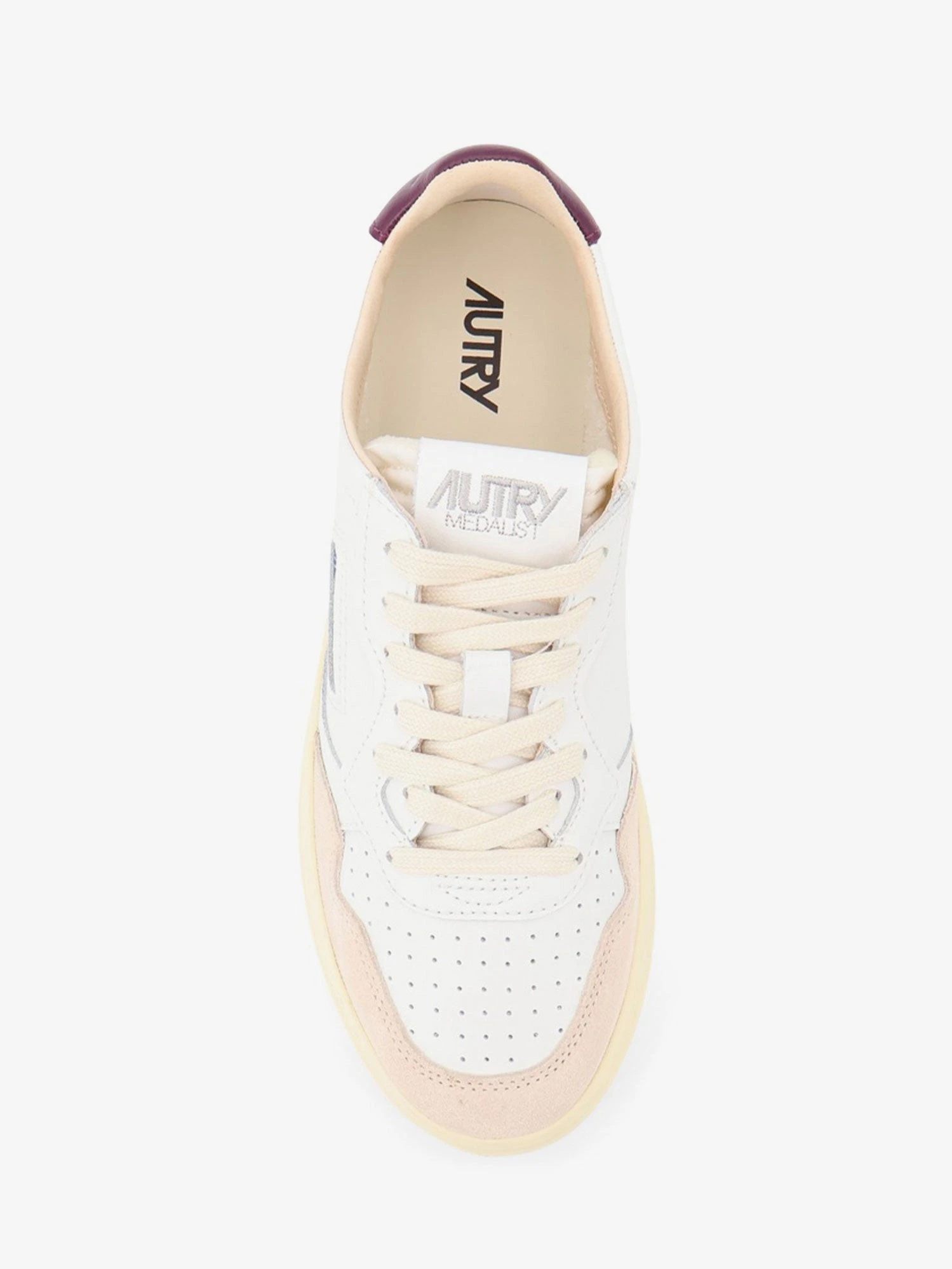 Medalist leather and suede sneakers.webp