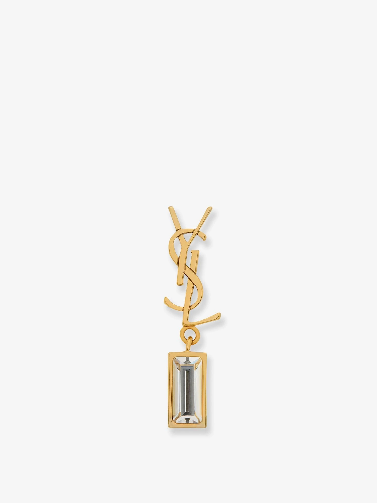 Single Cassandre brass earring.webp