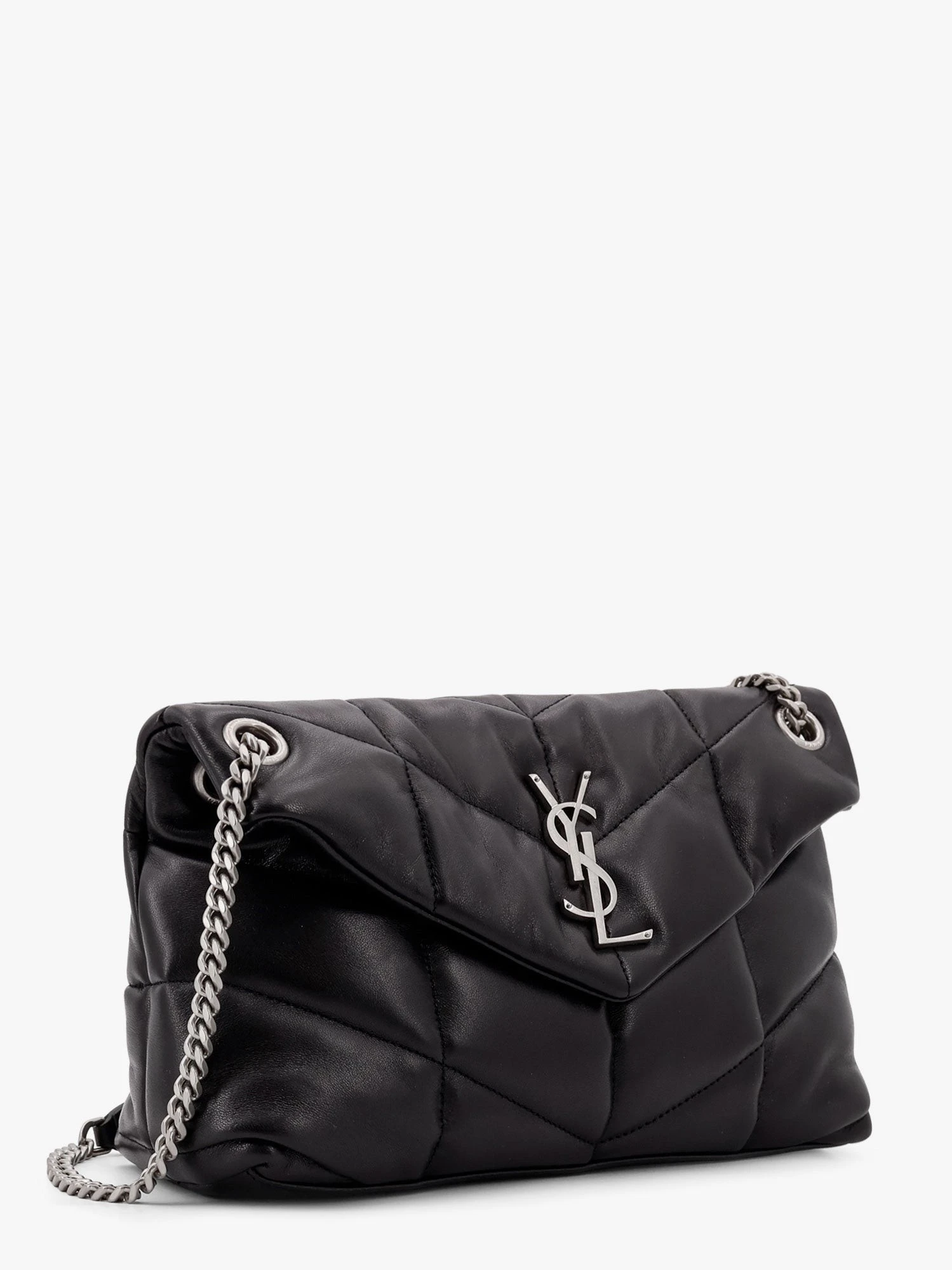 Puffer matelassé leather crossbody bag.webp