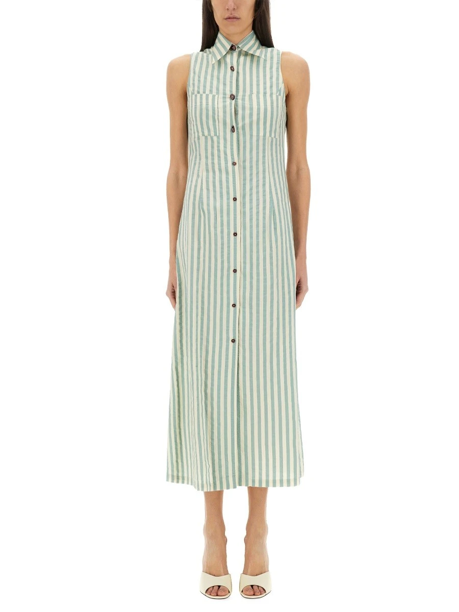"COLORFUL STRIPES" CHEMISIER DRESS.webp