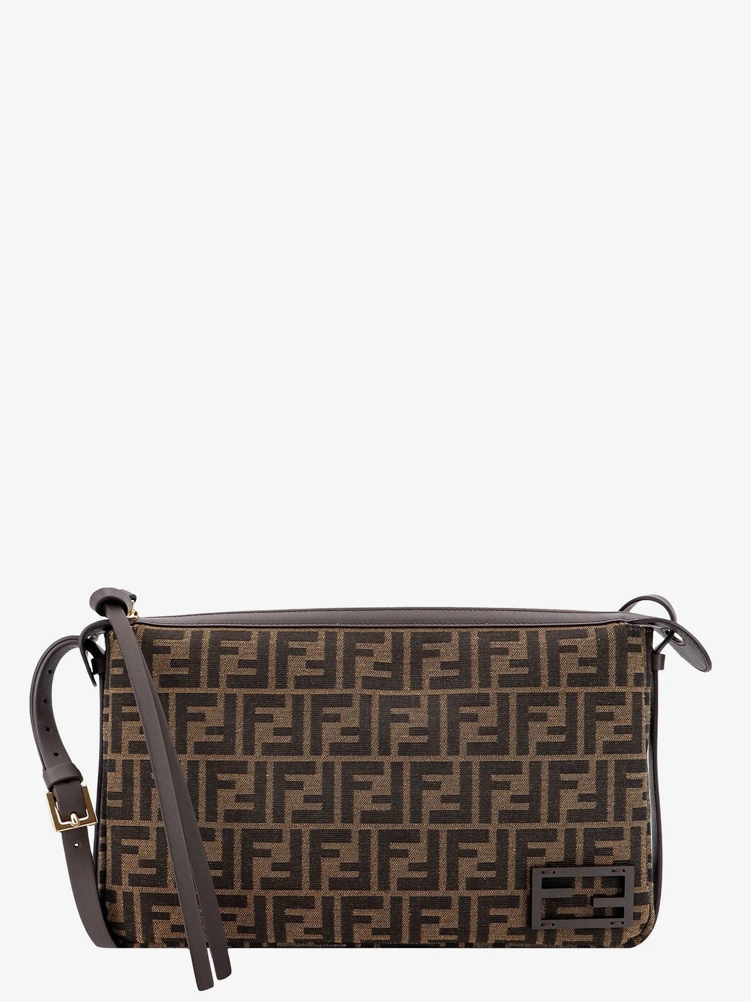Simply Medium FF Jacquard Fabric crossbody bag.webp