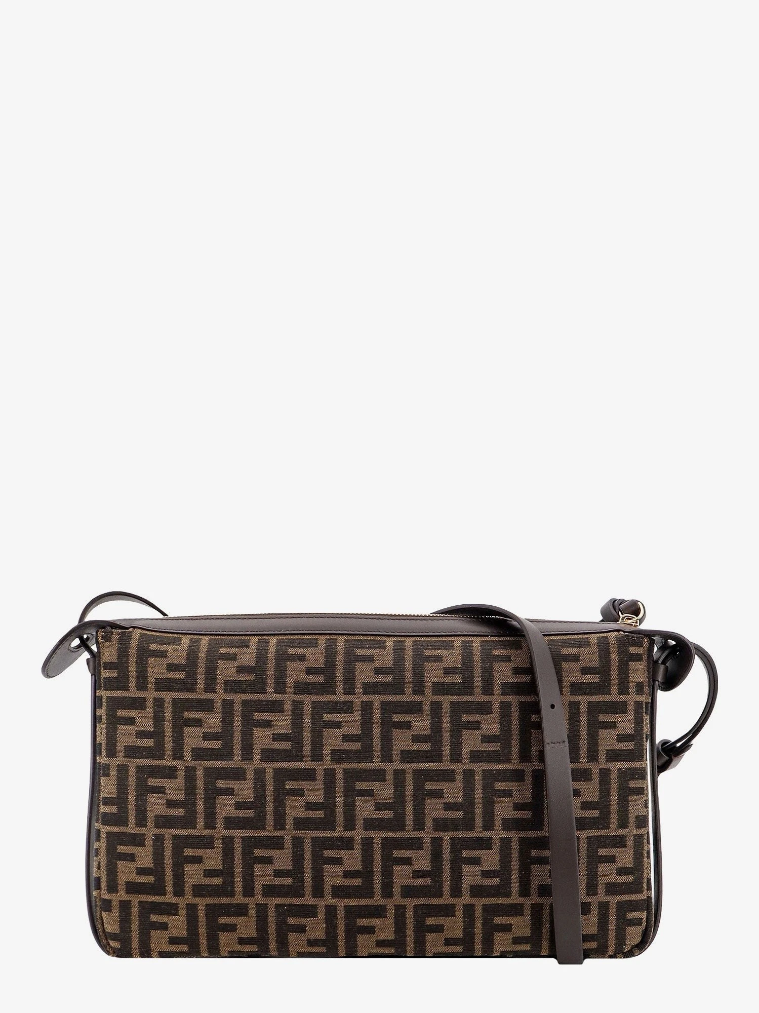 Simply Medium FF Jacquard Fabric crossbody bag.webp