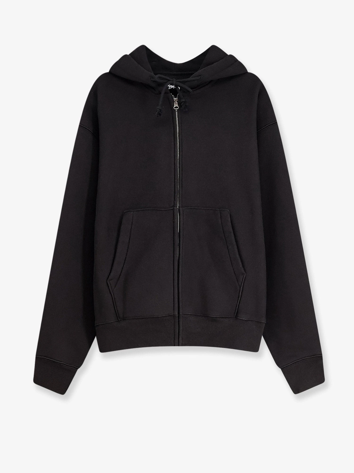 Cursive Applique sweatshirt with zip.webp